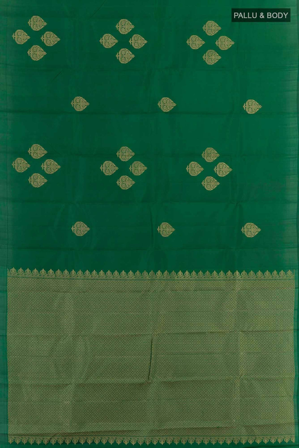 Green Kanchipuram Silk Saree