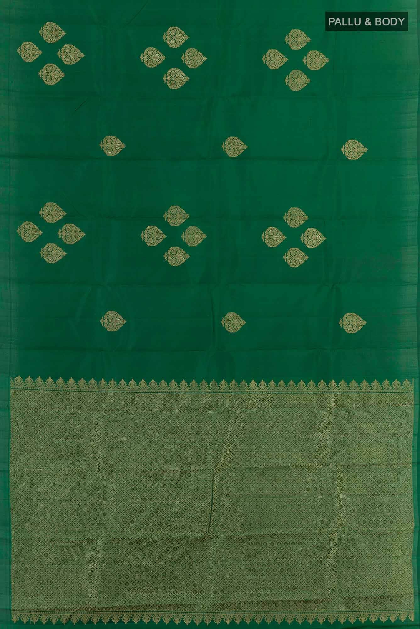 Green Kanchipuram Silk Saree