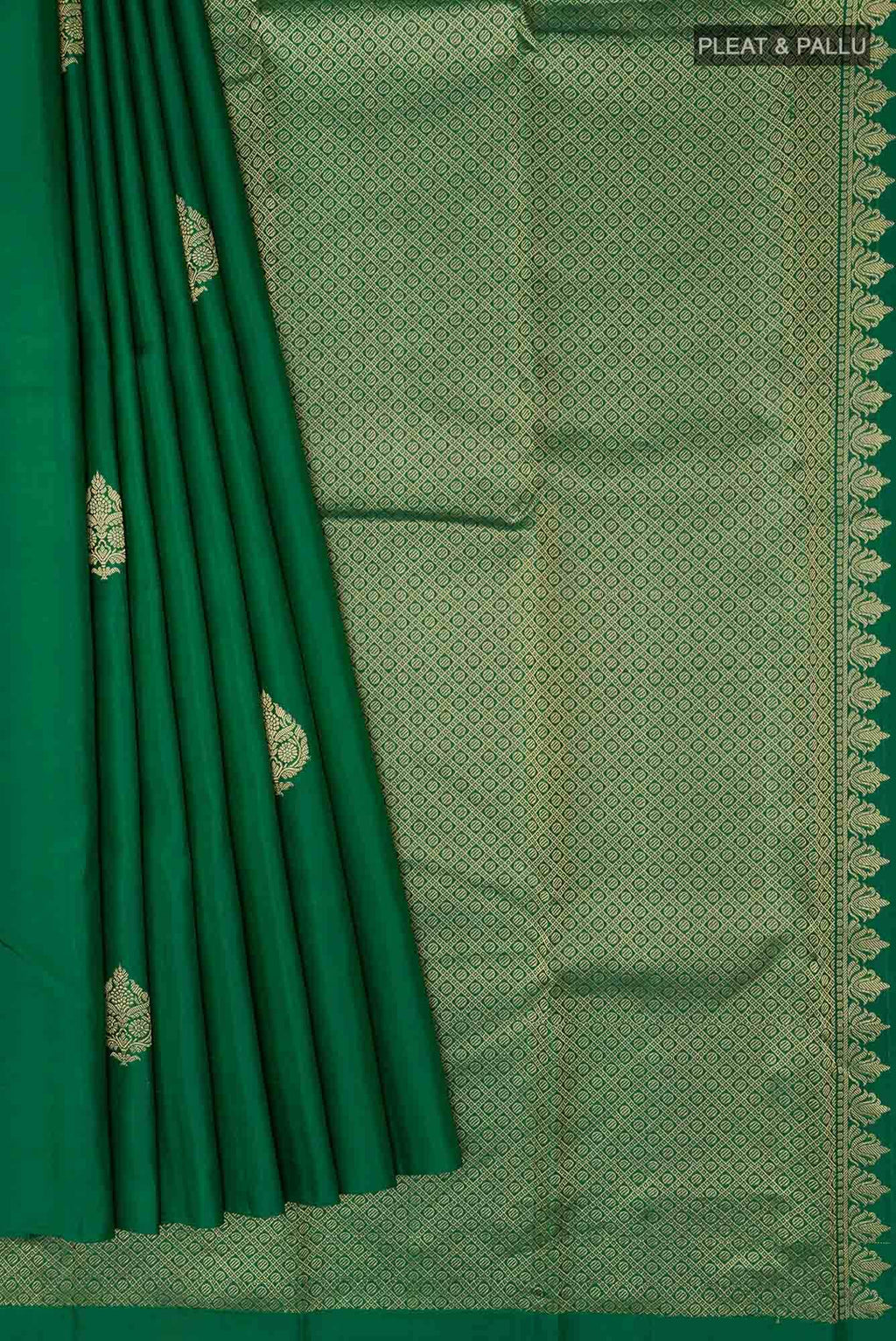 Green Kanchipuram Silk Saree