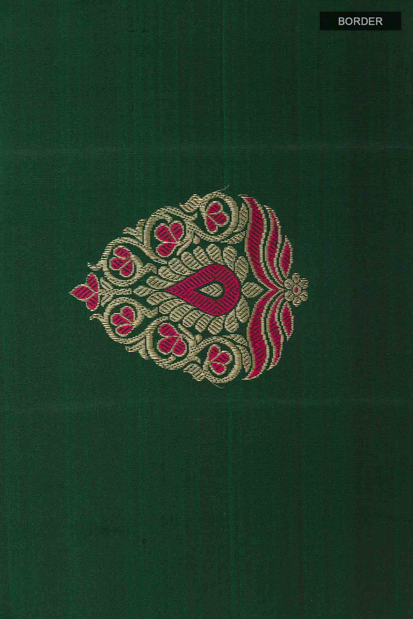 Green Kanchipuram Silk Saree
