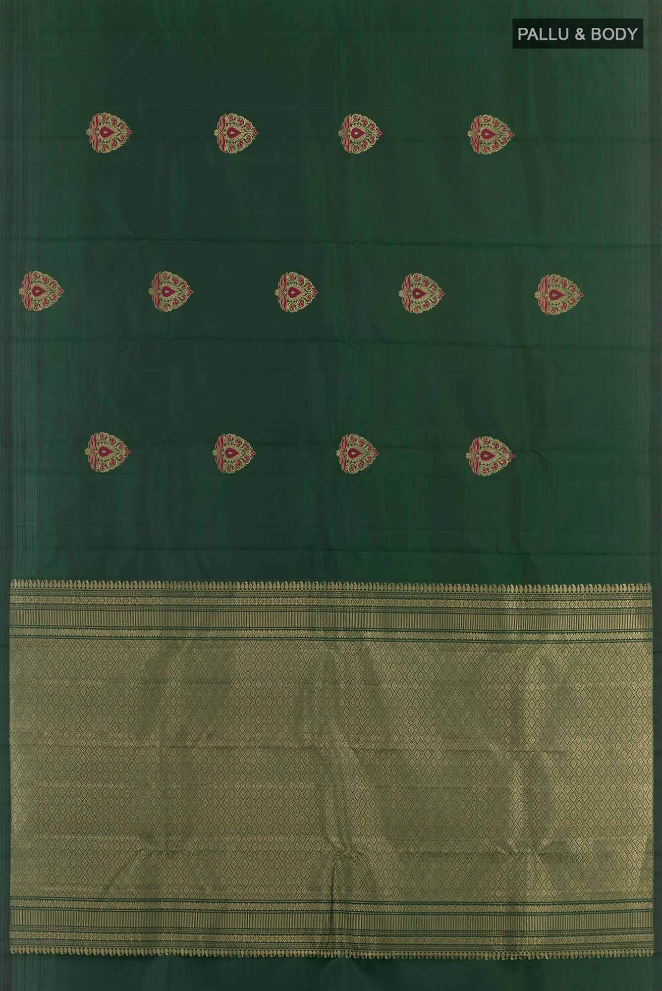 Green Kanchipuram Silk Saree