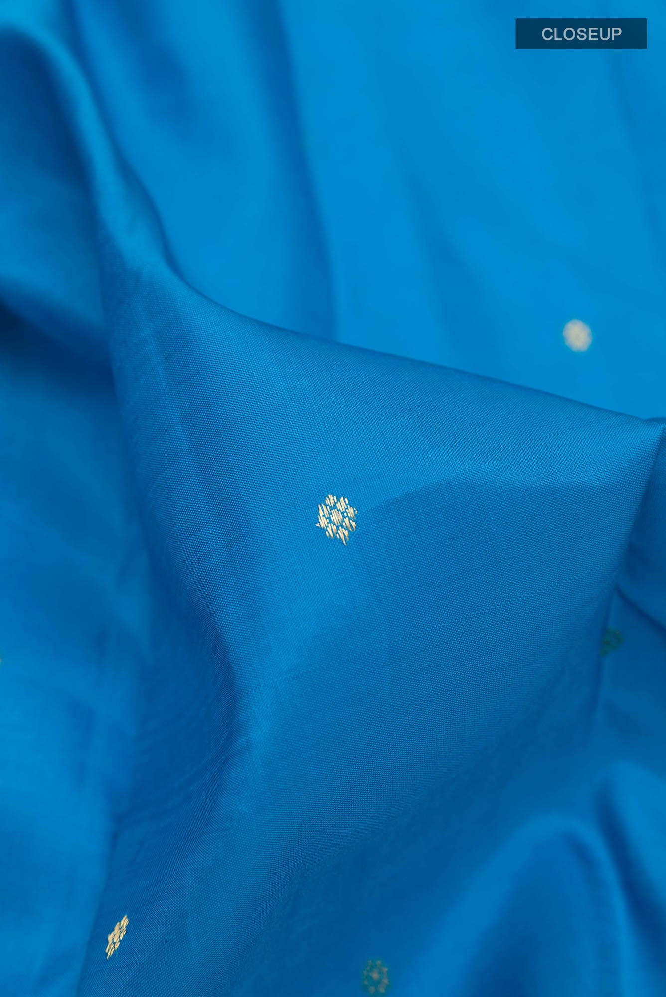 Blue Kanchipuram Silk Saree
