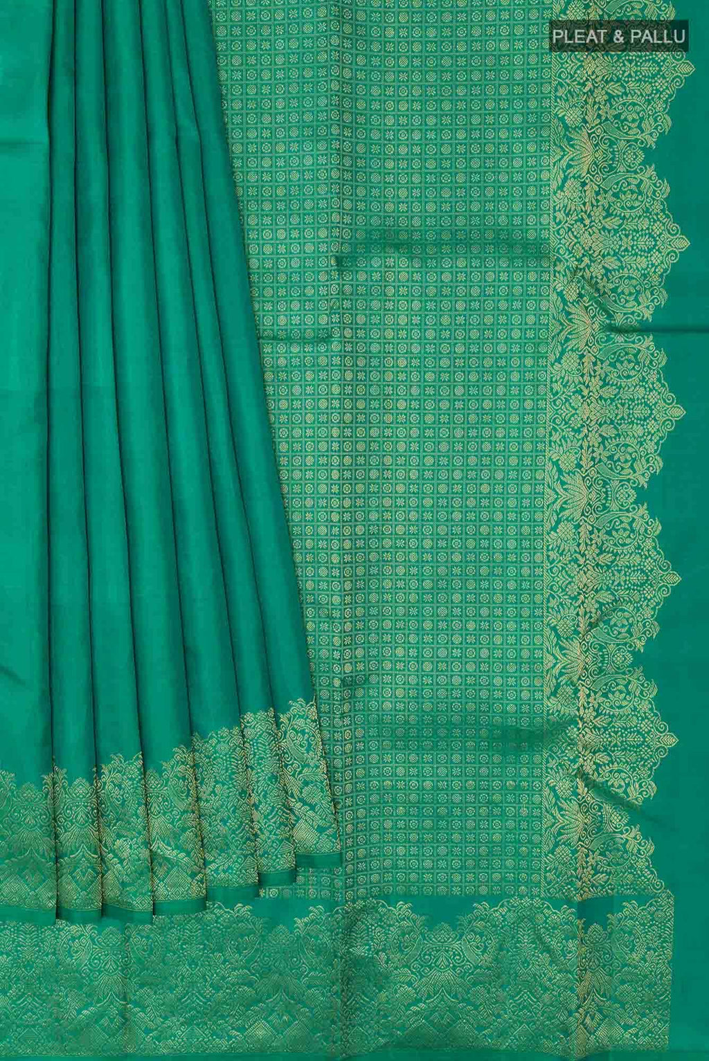 Green Kanchipuram Silk Saree