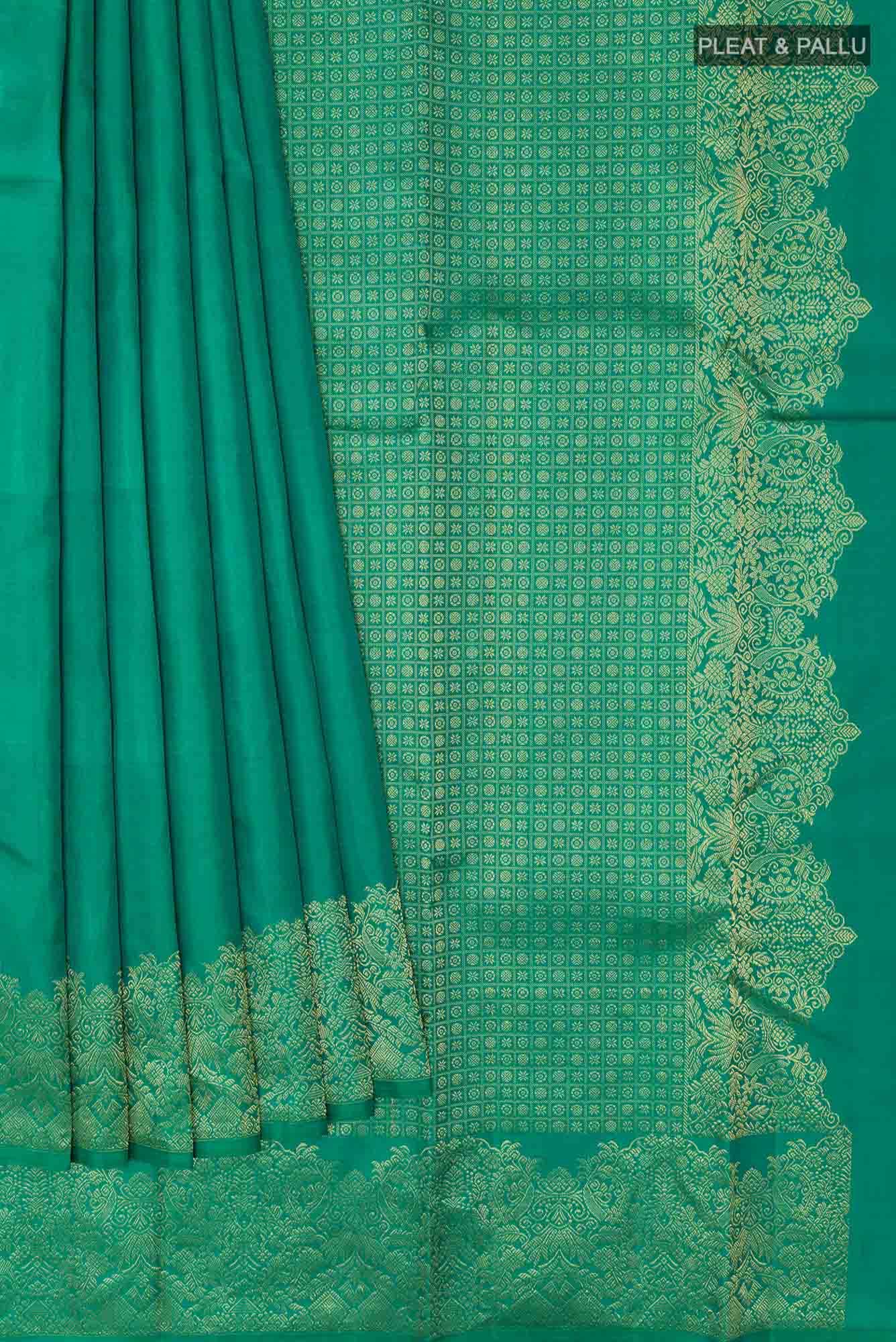 Green Kanchipuram Silk Saree