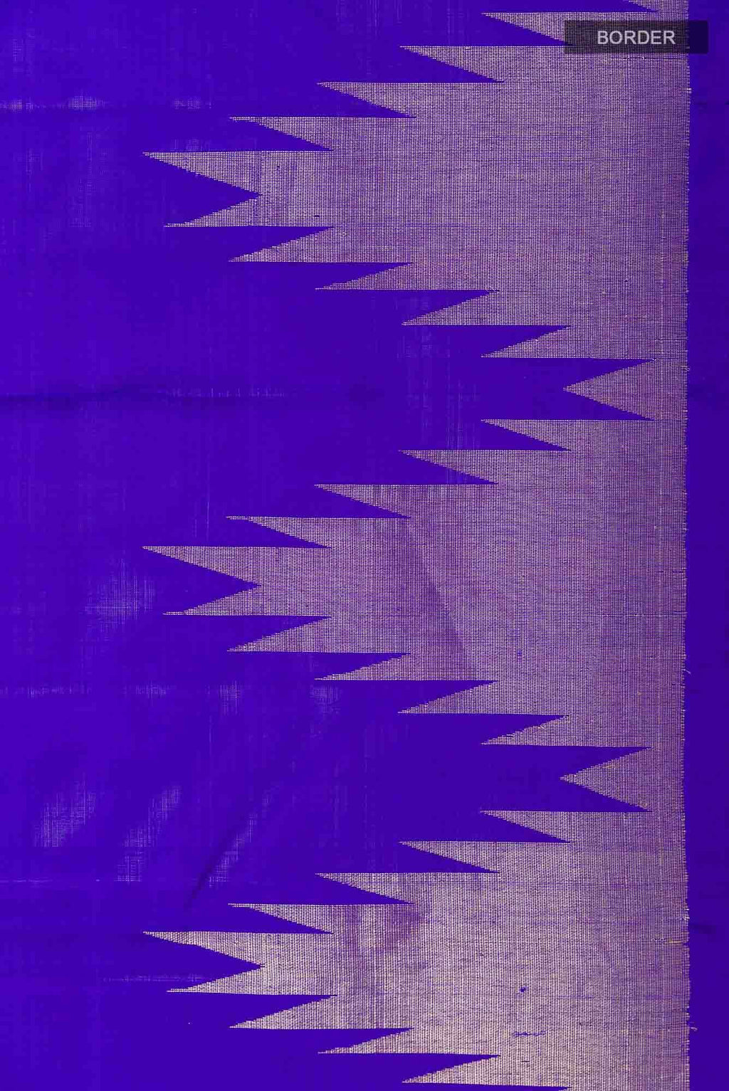 Blue Kanchipuram Silk Saree