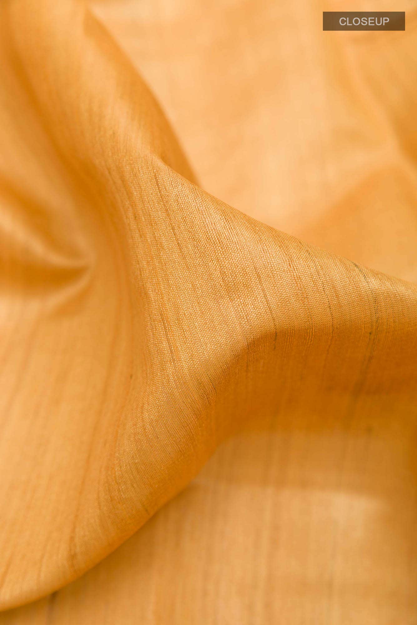 Yellow Tussar Saree