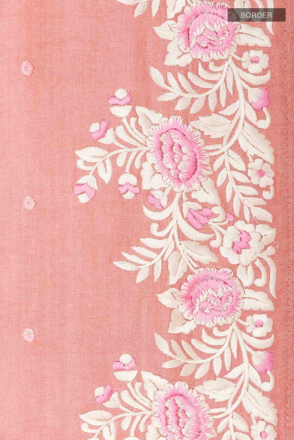 Pink Tussar Saree
