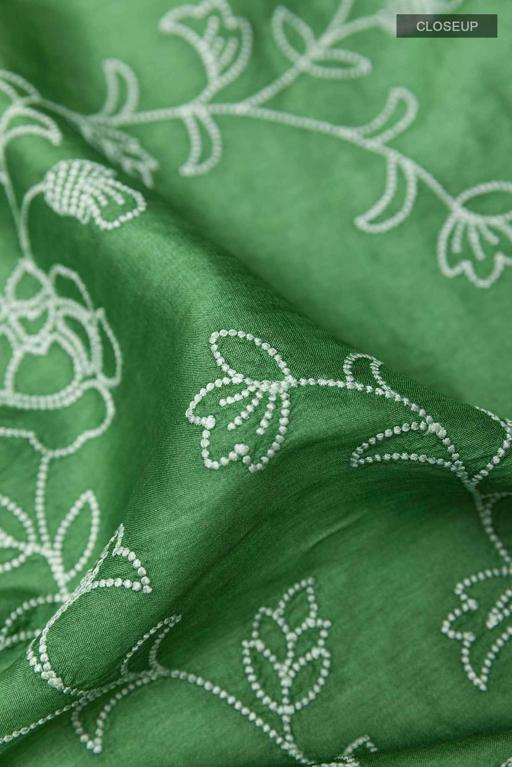 Green Tussar Saree