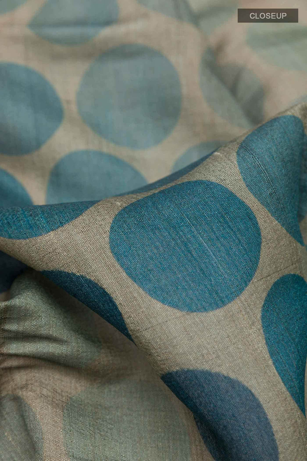 Davys Grey Tussar Saree