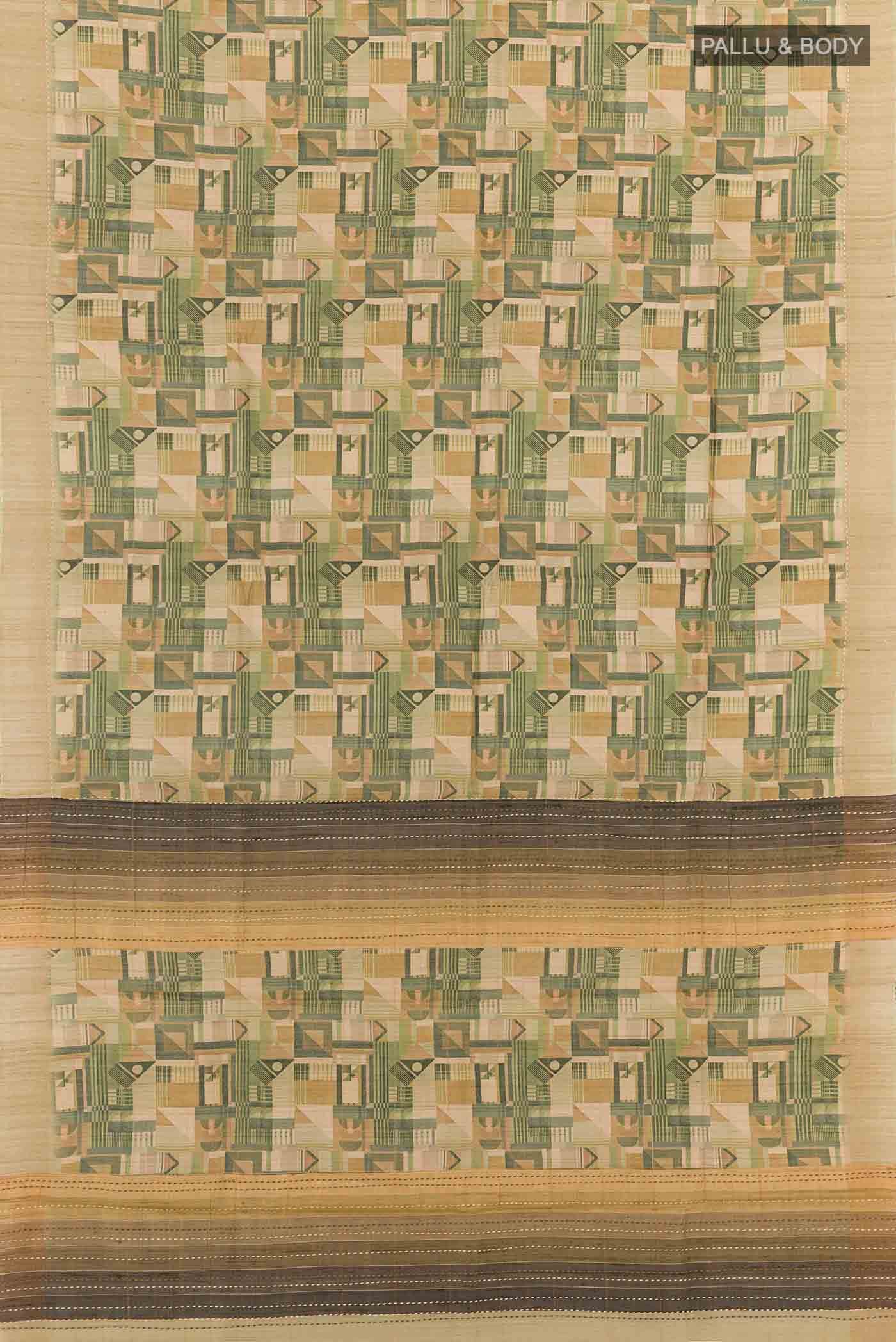 Multi Tussar Saree
