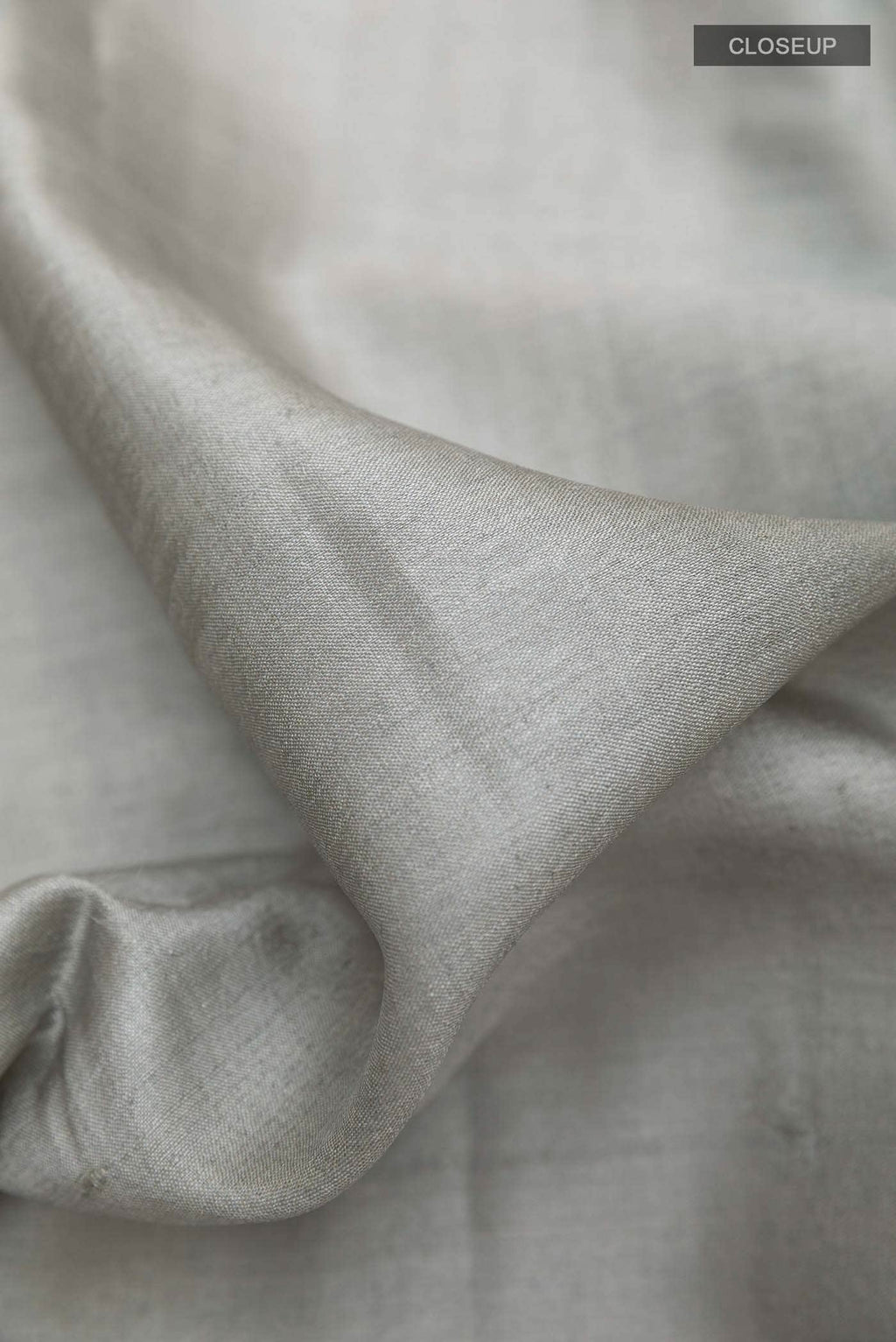 Grey Tussar Saree