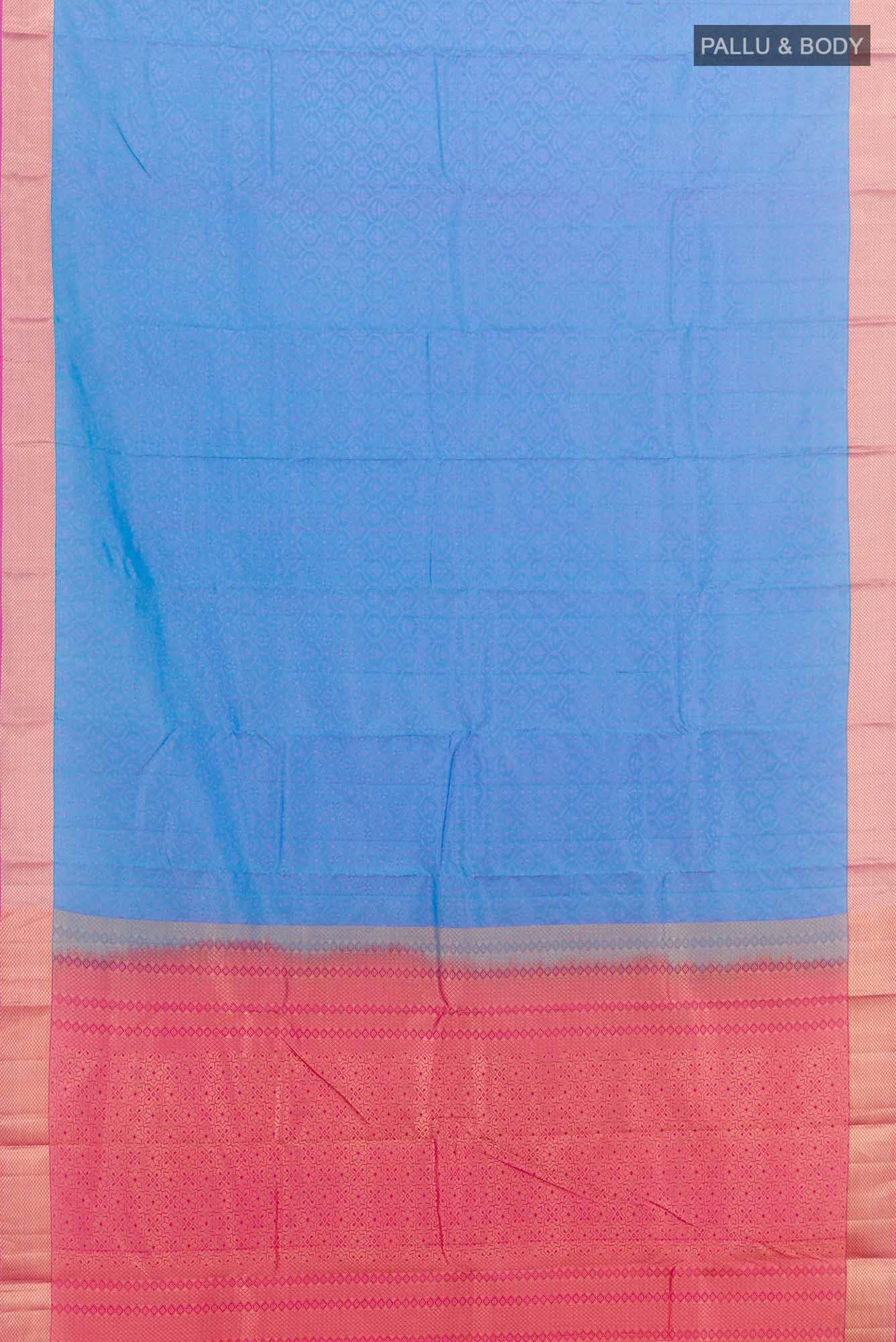 Blue Kanchipuram Silk Saree