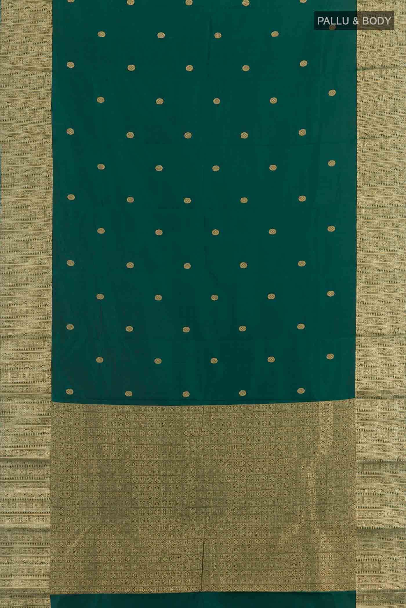 Green Kanchipuram Silk Saree