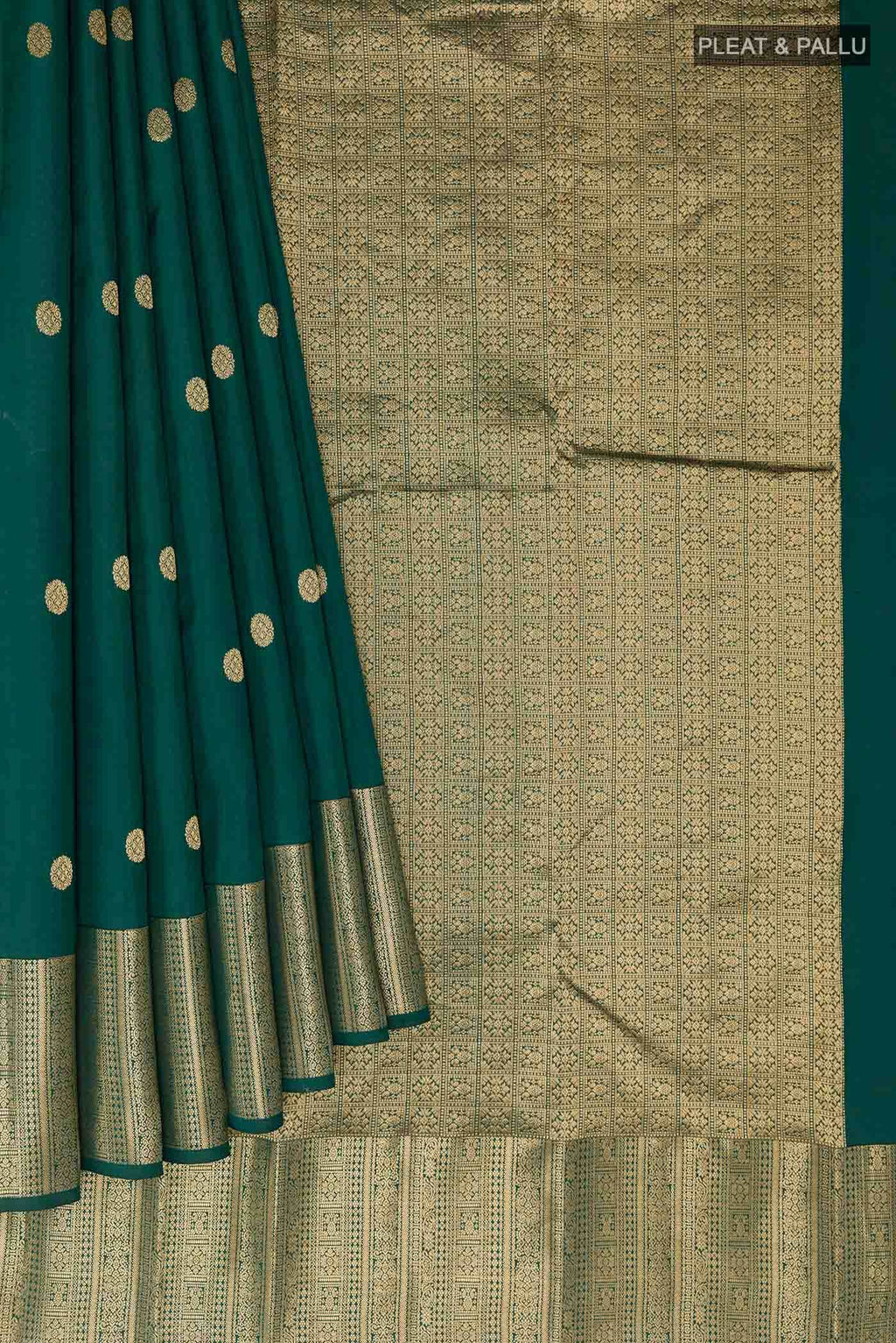 Green Kanchipuram Silk Saree