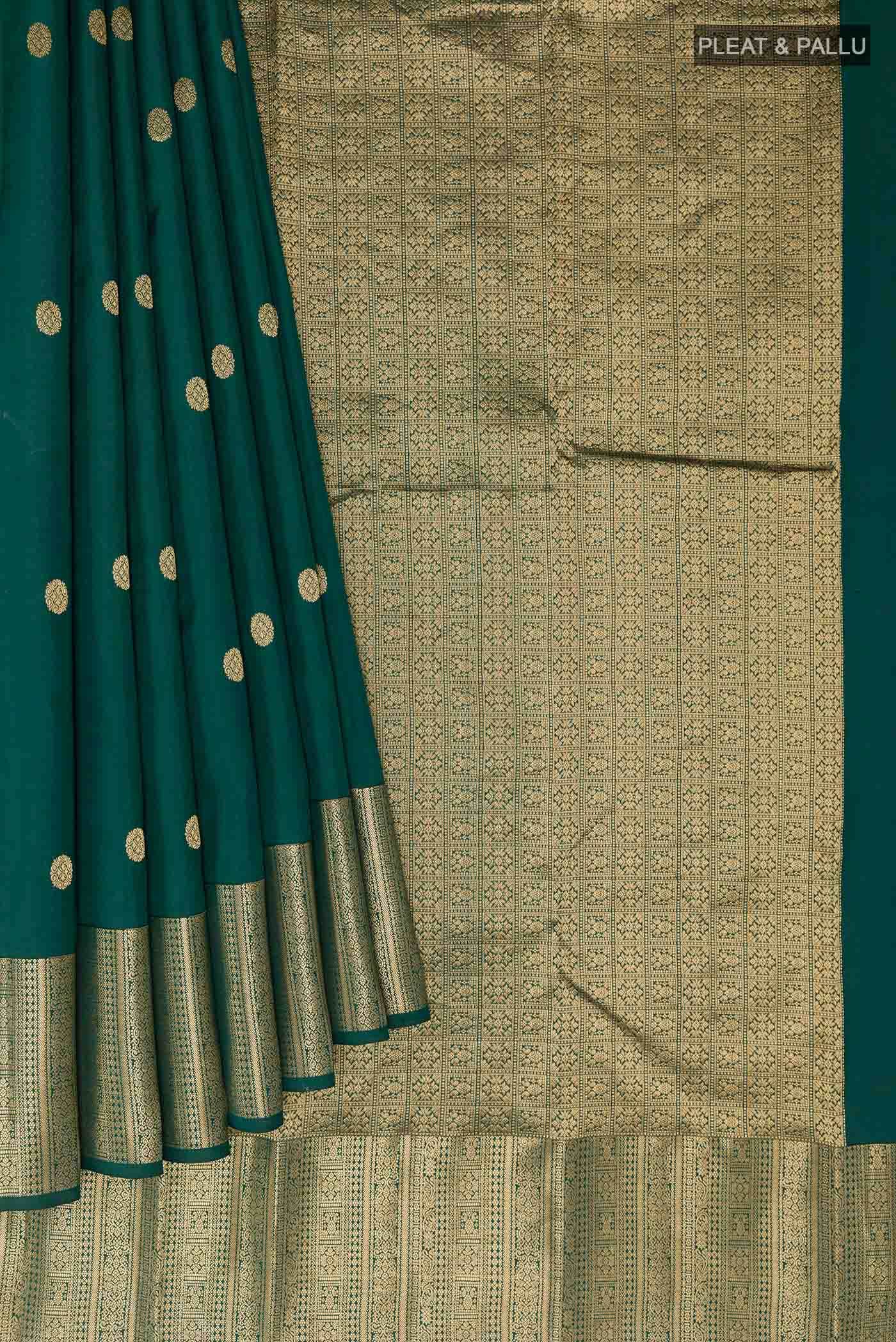 Green Kanchipuram Silk Saree