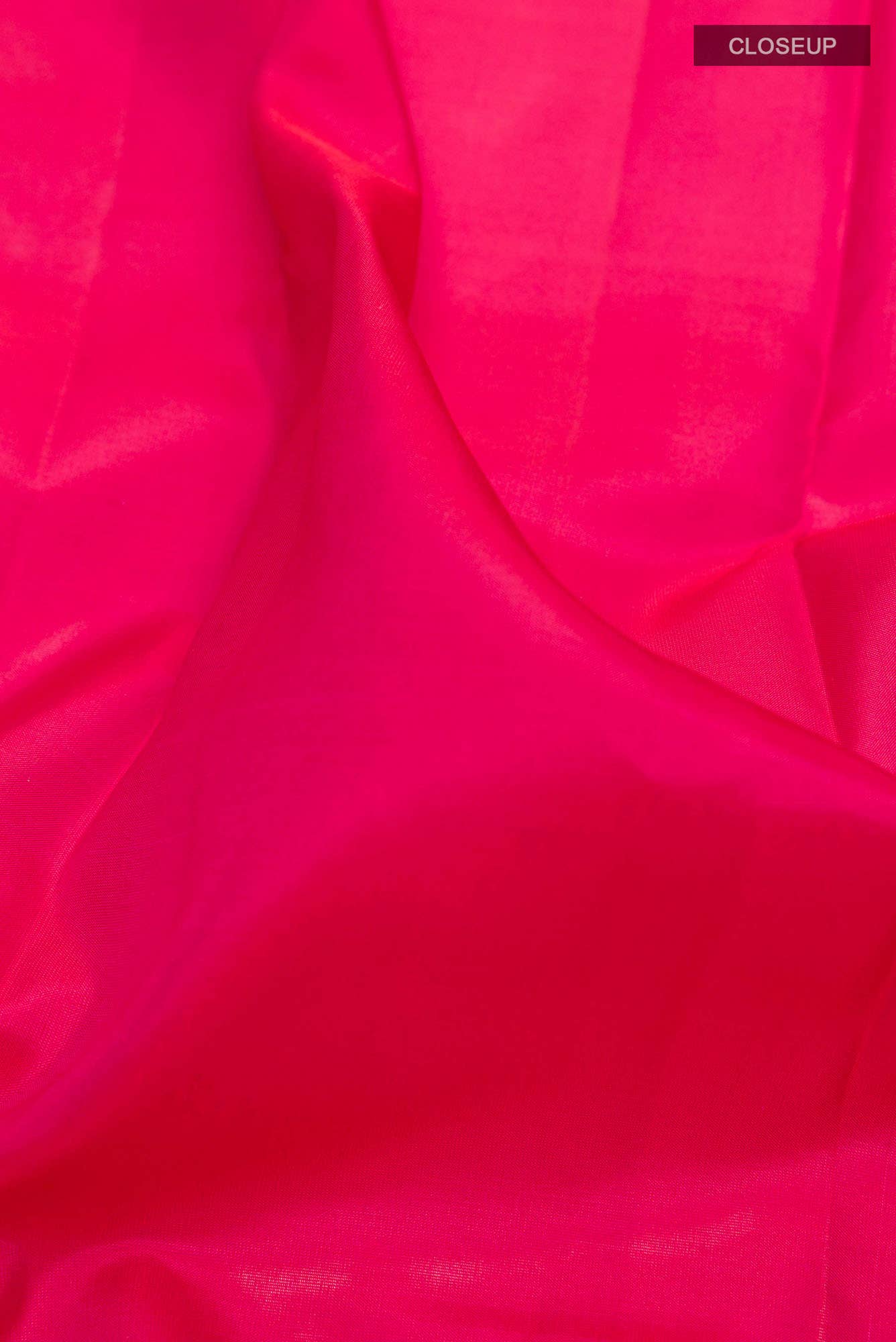Dark Pink Kanchipuram Silk Saree