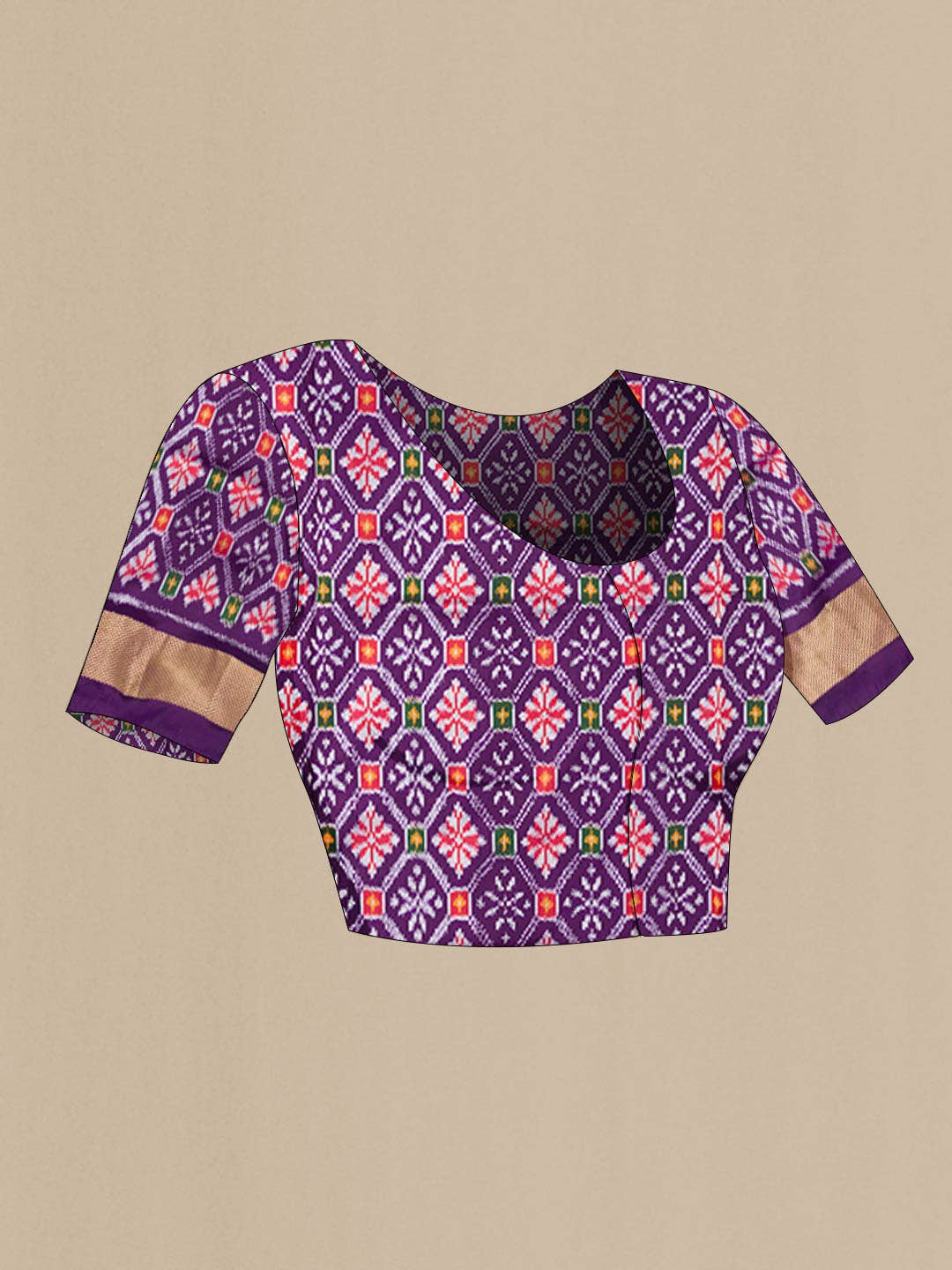 Multi Pochampally Silk Saree