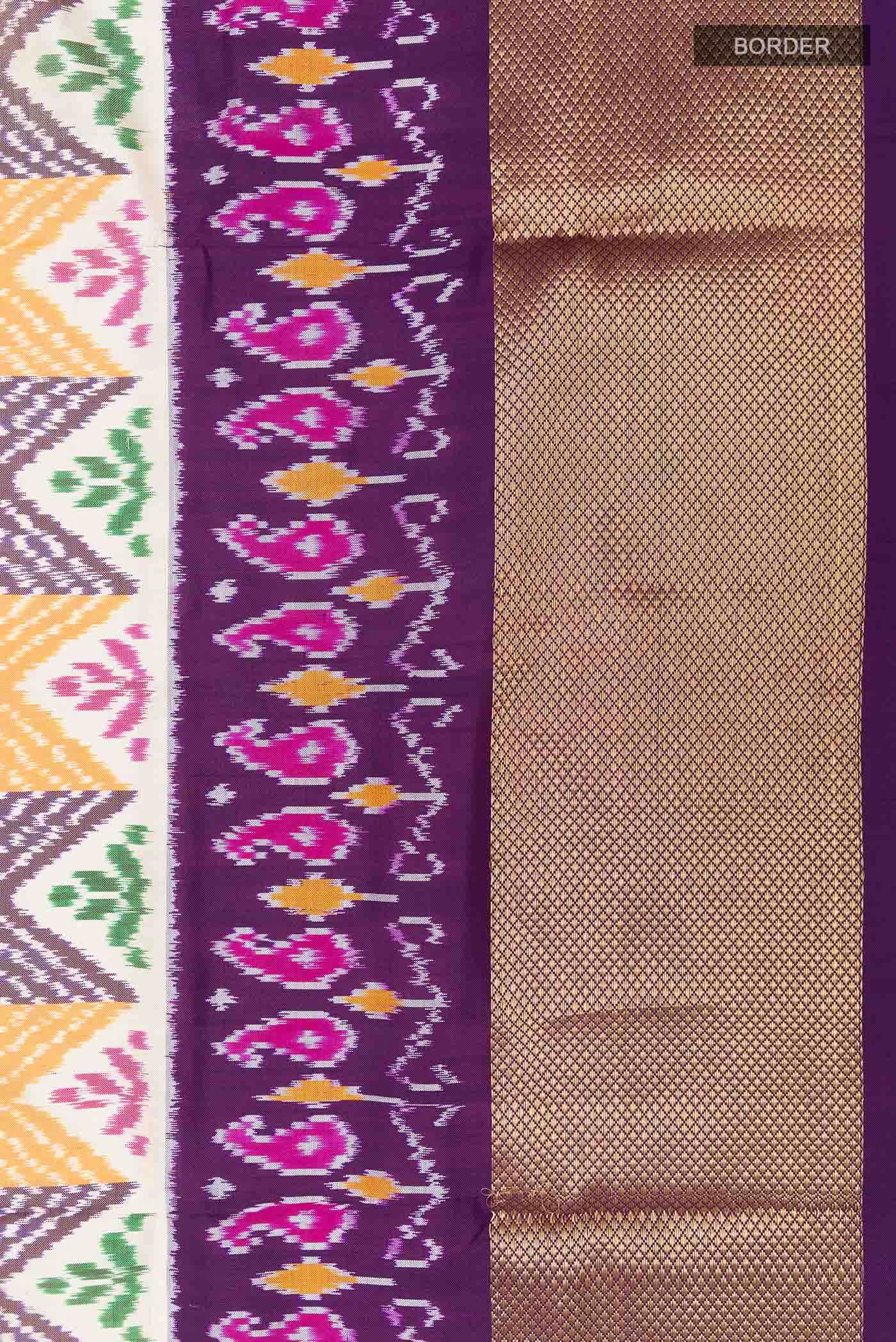 Multi Pochampally Silk Saree
