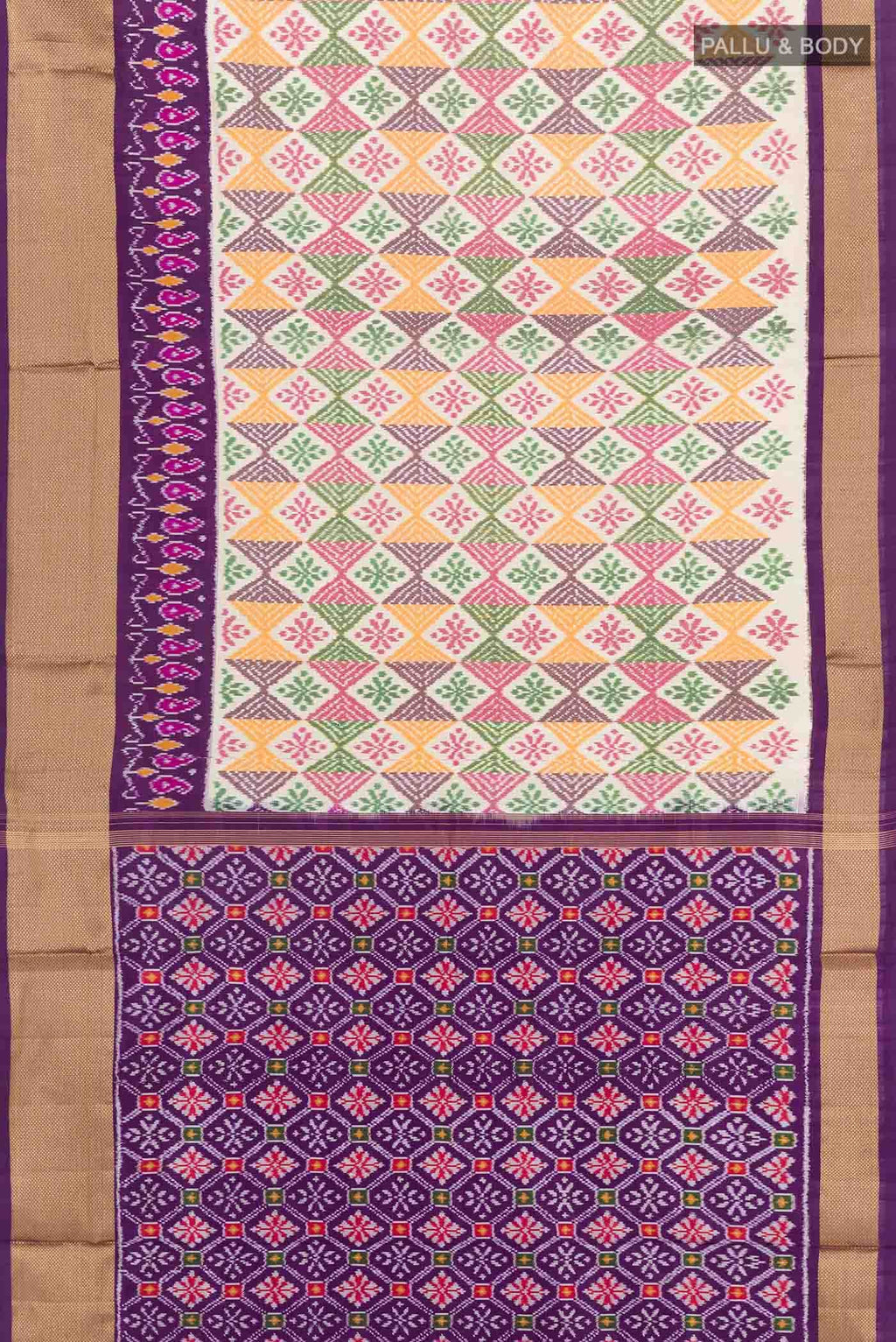Multi Pochampally Silk Saree