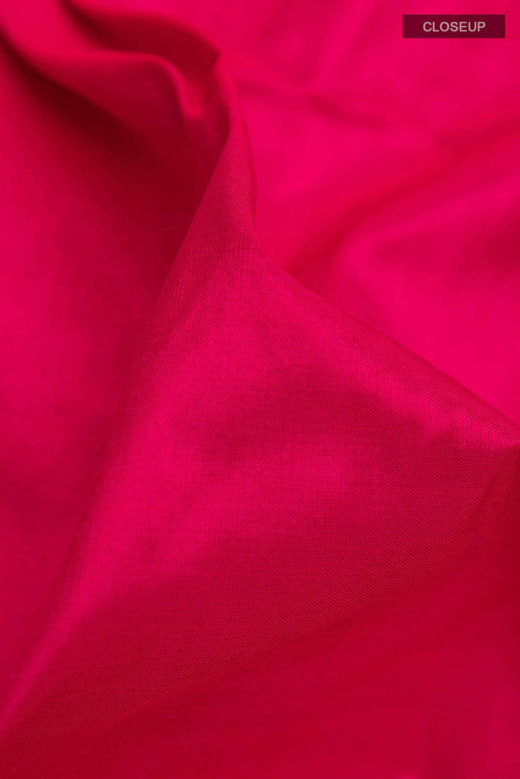 Dark Pink Pochampally Silk Saree
