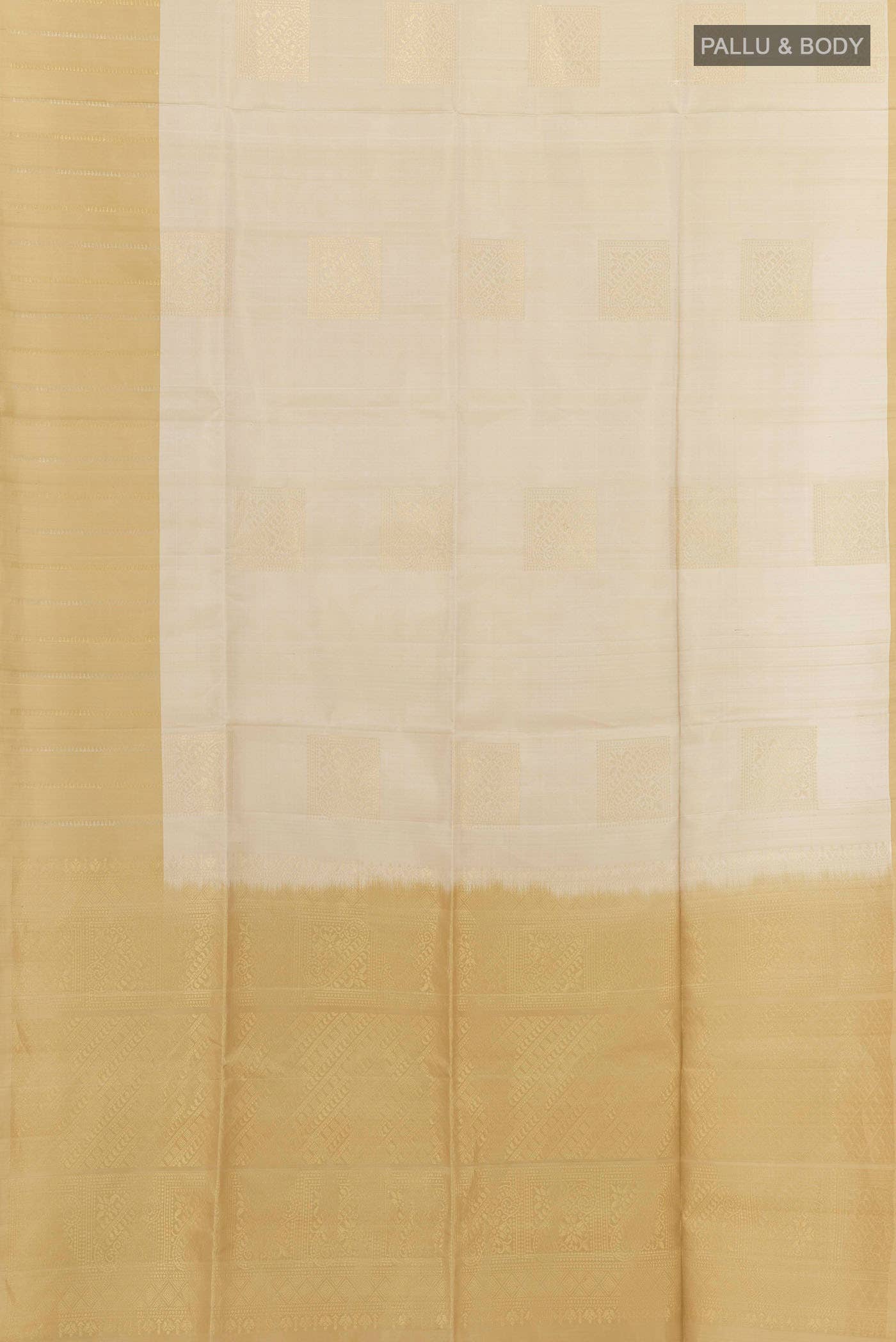 Cream Soft Silk Saree