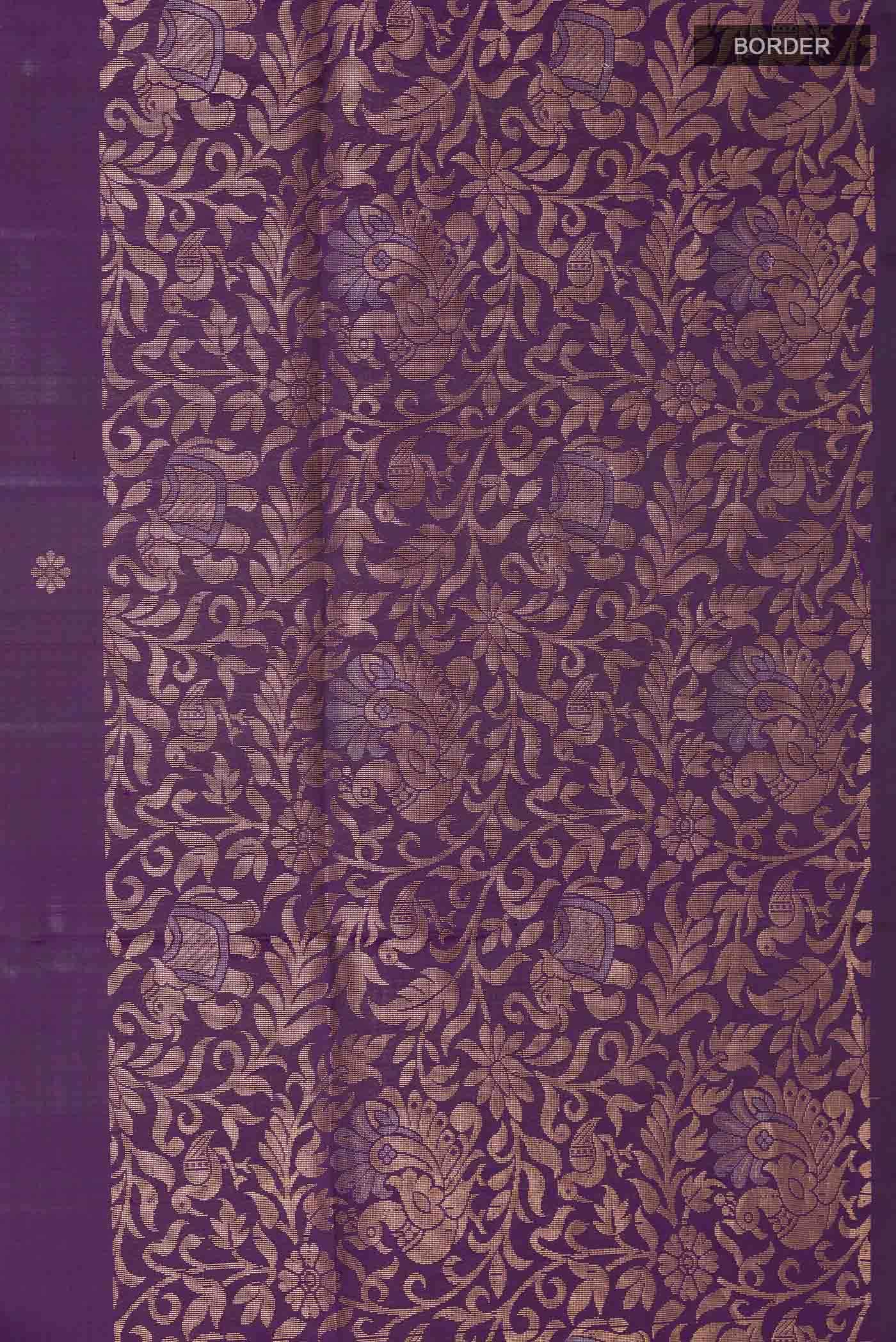 Purple Soft Silk Saree