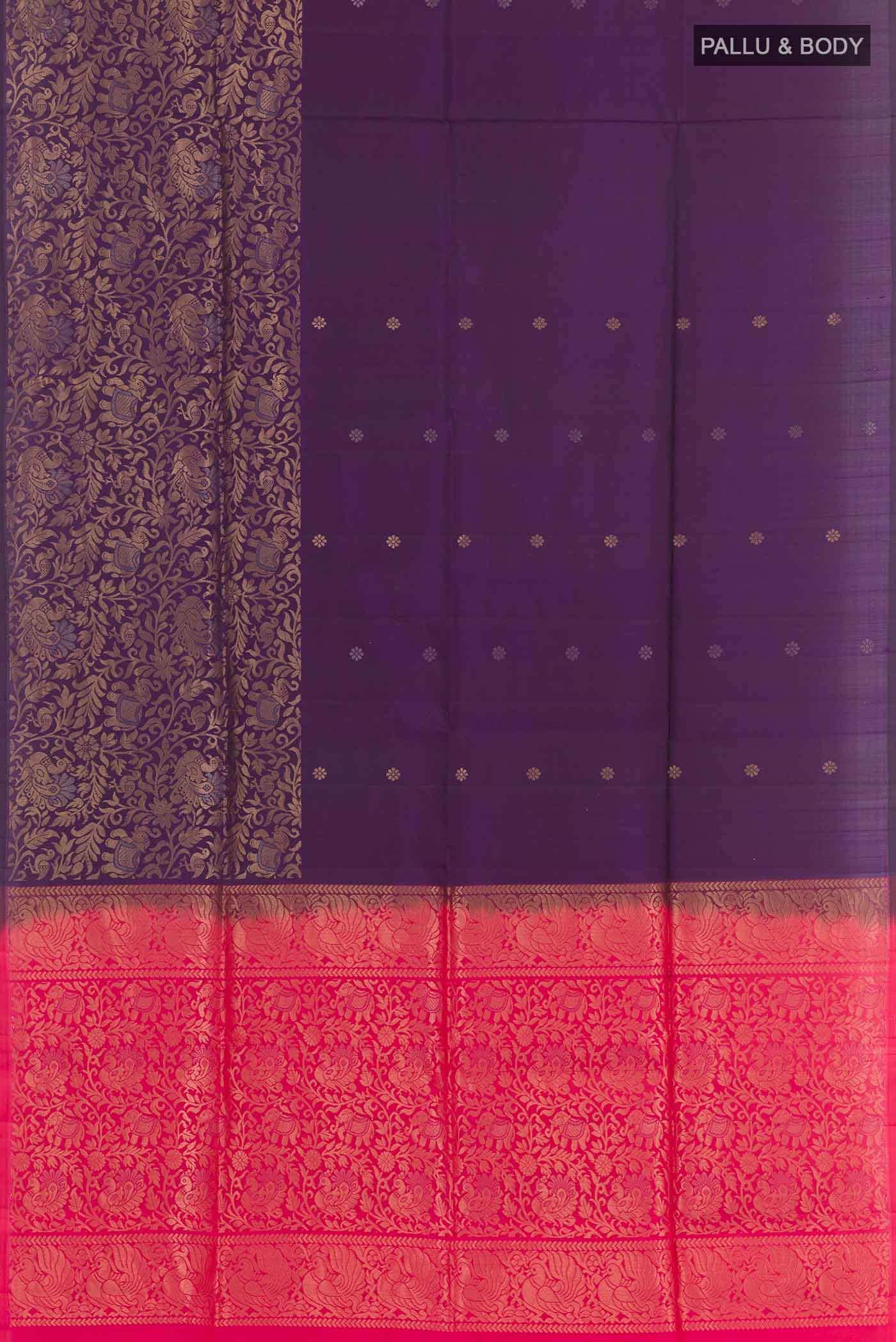 Purple Soft Silk Saree
