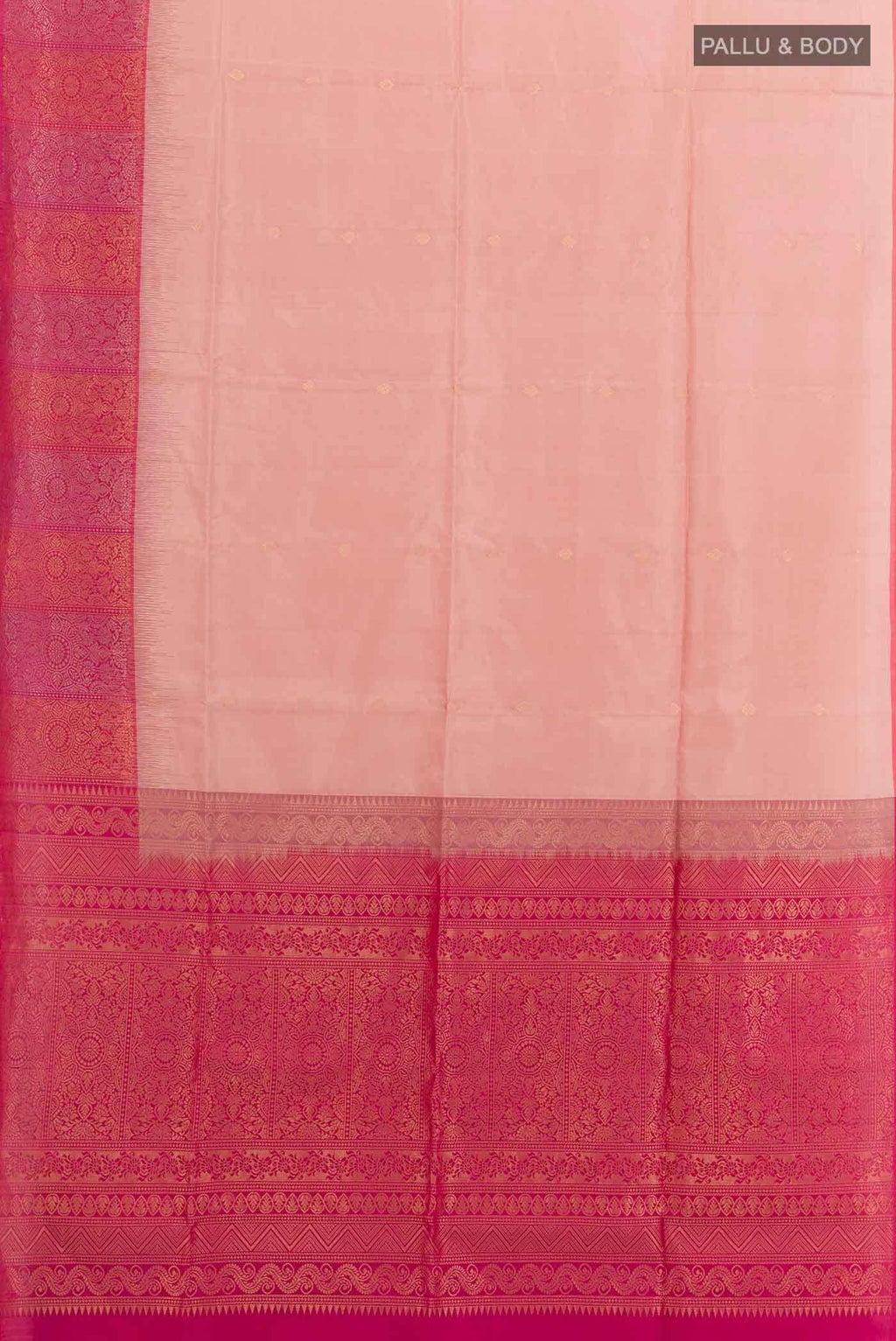 Imperial Pink Soft Silk Saree