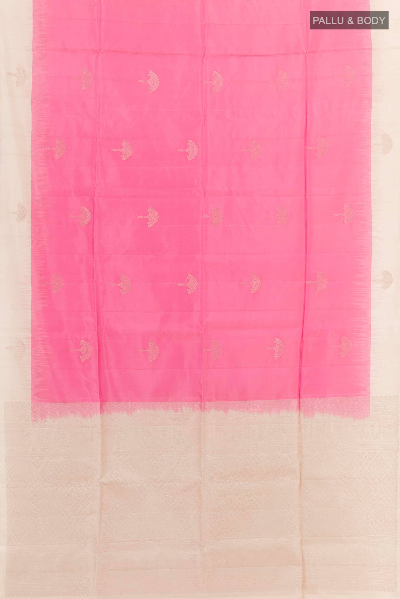 Pink Soft Silk Saree
