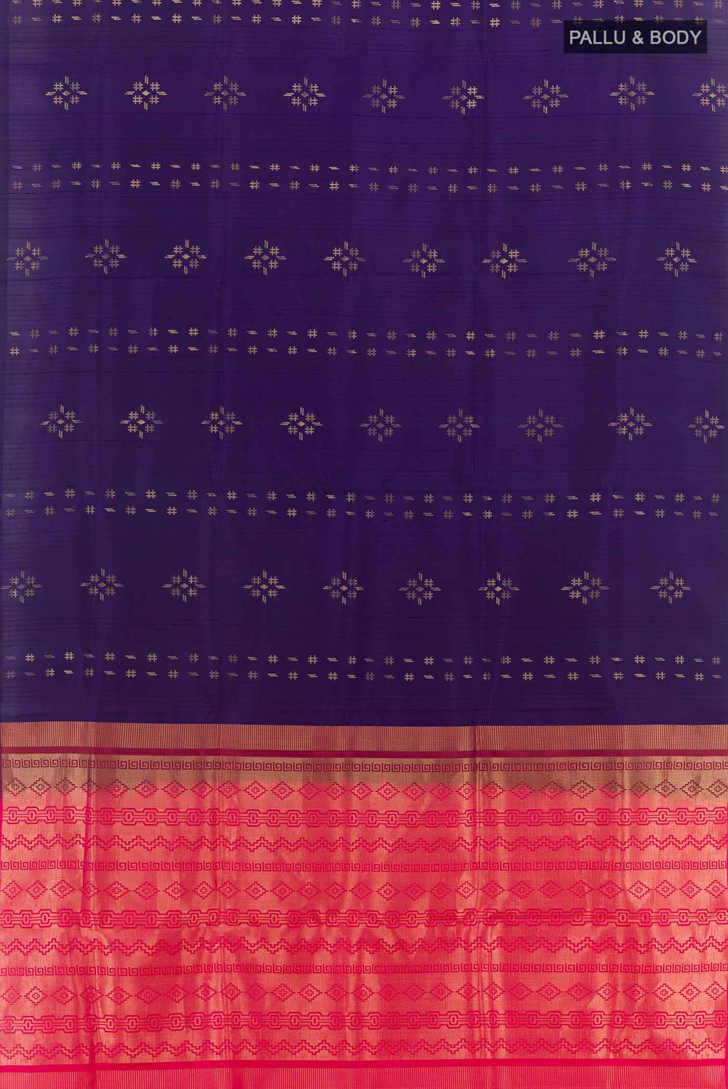 Navy Blue Soft Silk Saree