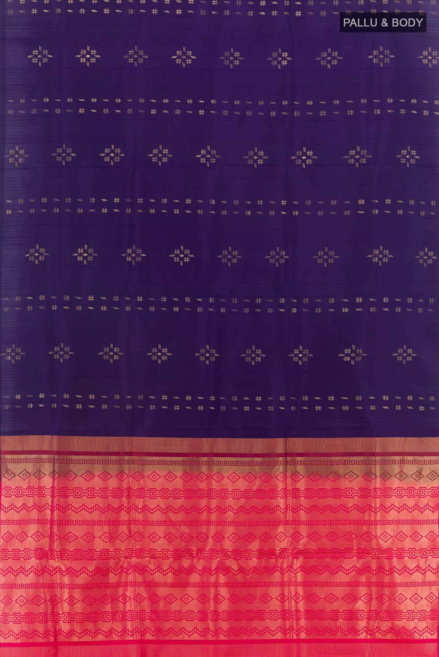 Navy Blue Soft Silk Saree