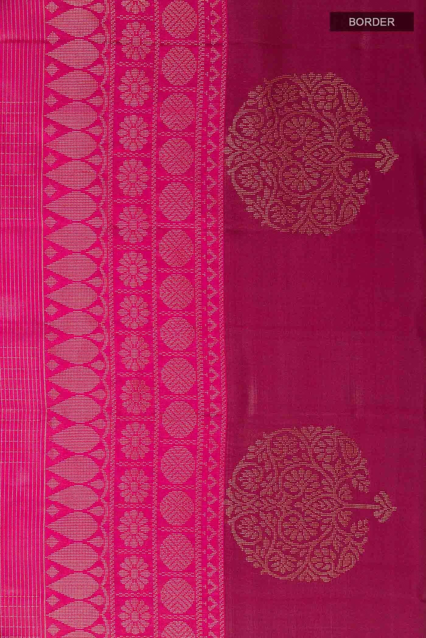 Maroon Soft Silk Saree