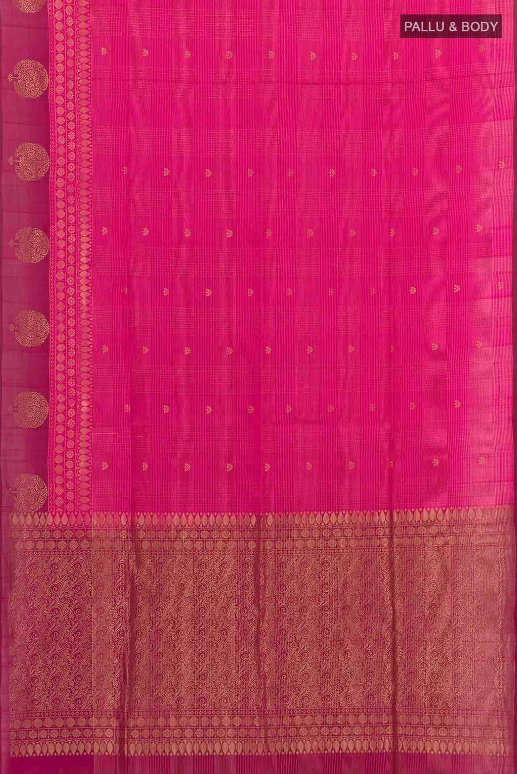 Maroon Soft Silk Saree