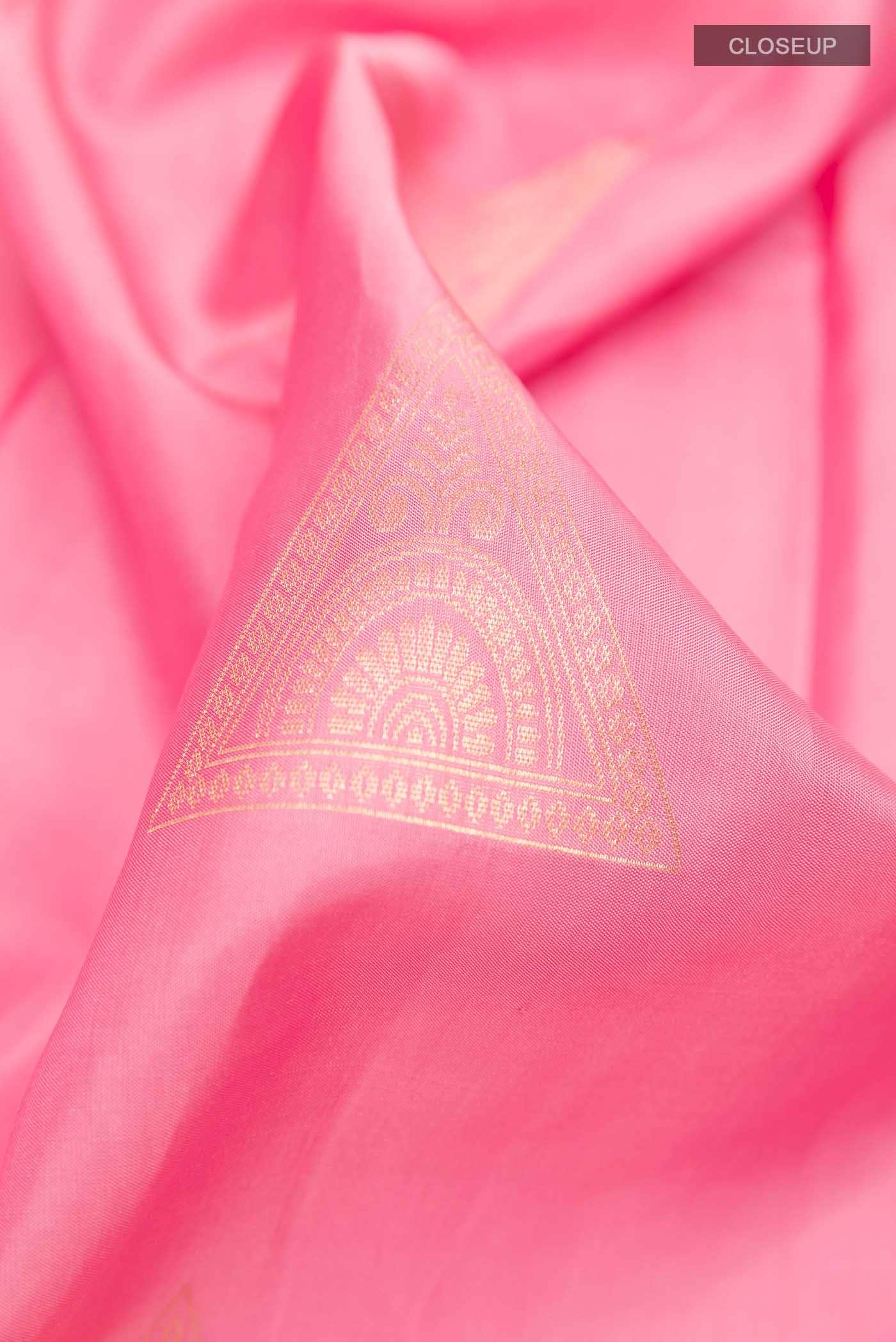 Pink Soft Silk Saree