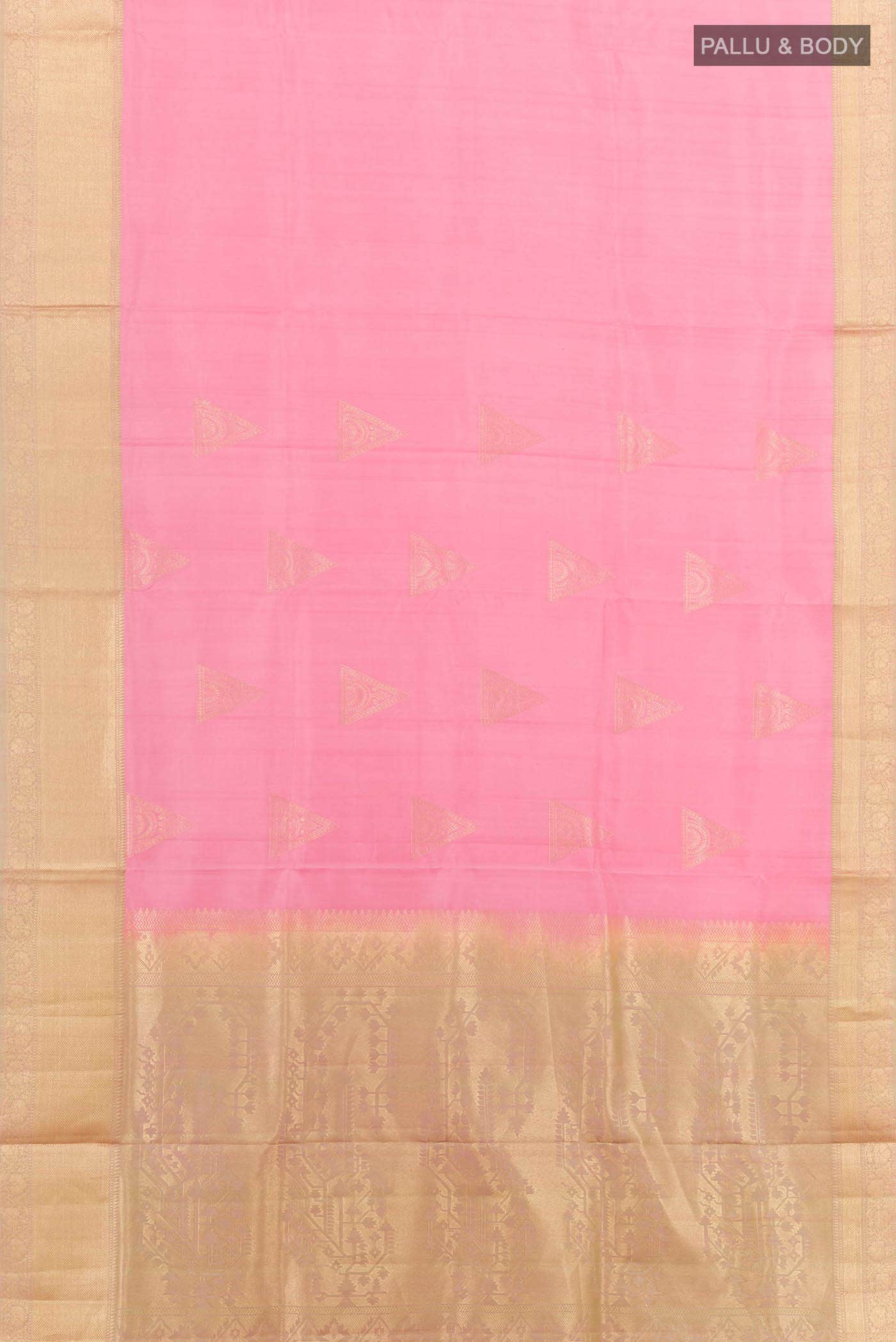 Pink Soft Silk Saree