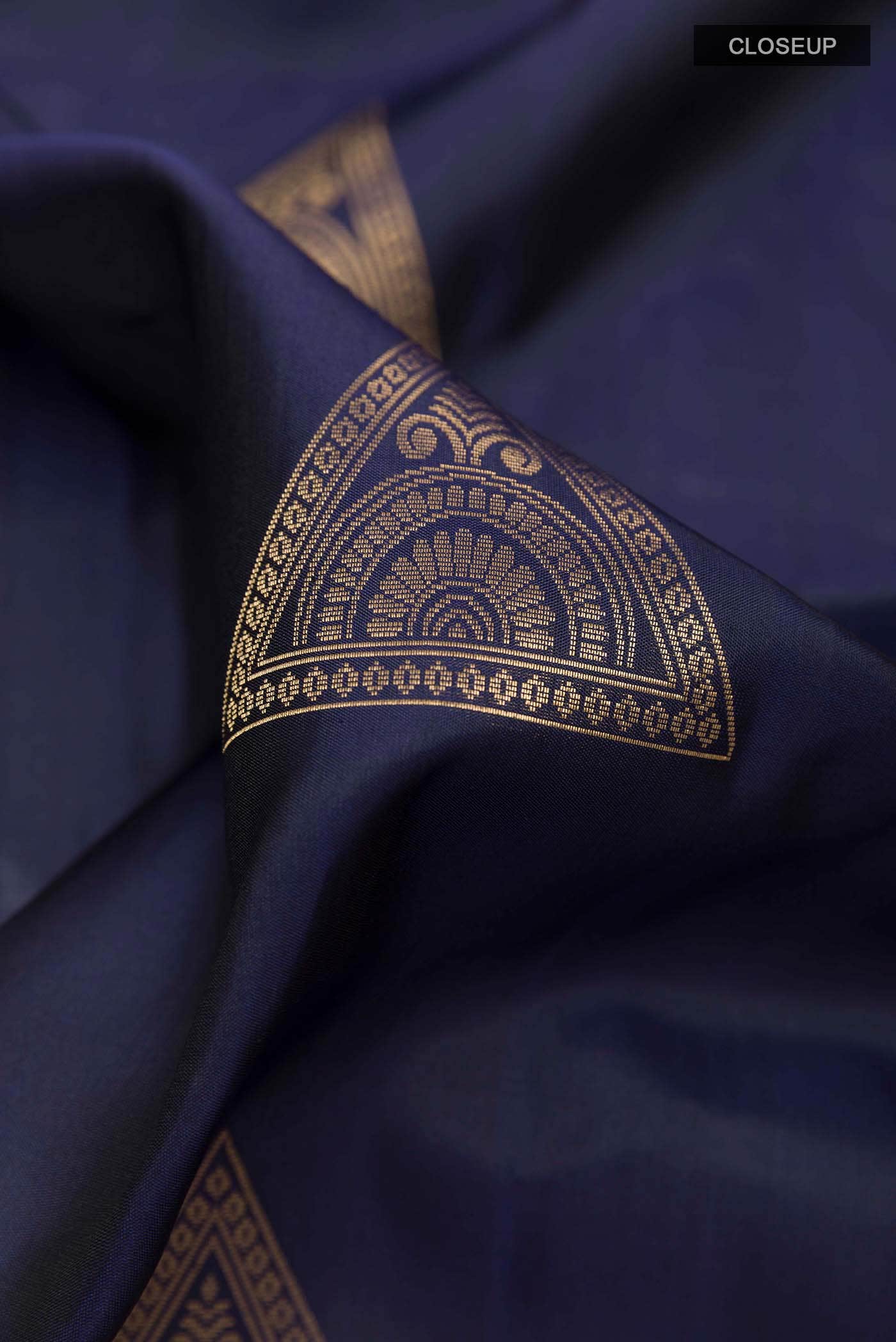 Navy Blue Soft Silk Saree
