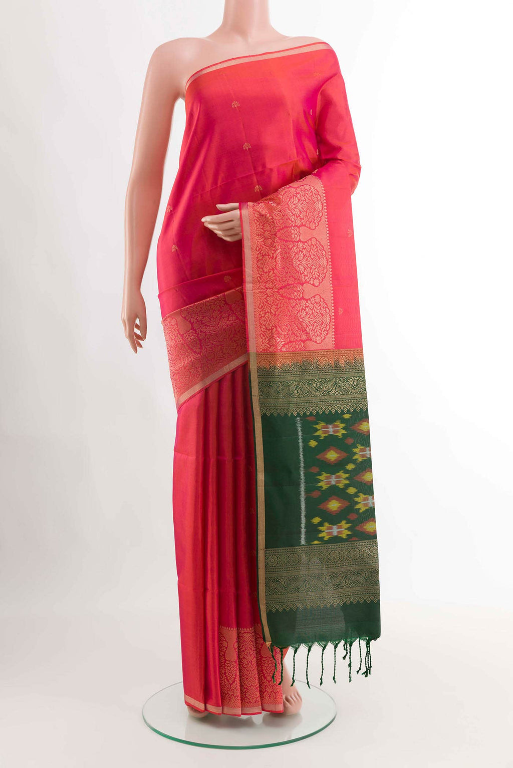 Pink Soft Silk Saree