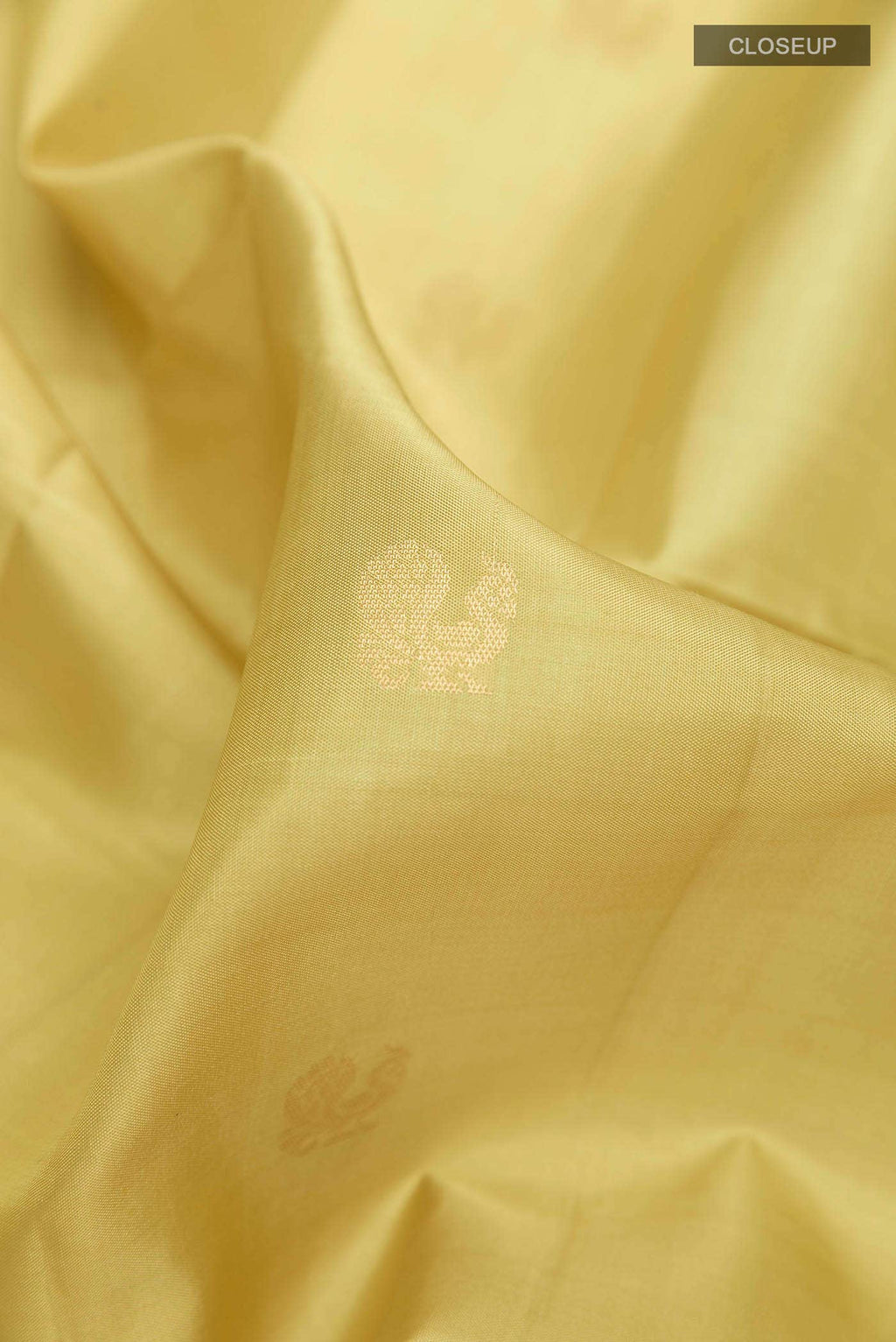 Lemon Yellow Soft Silk Saree