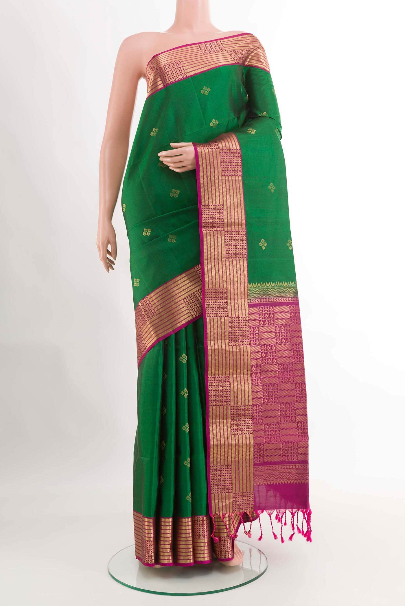 Green Soft Silk Saree