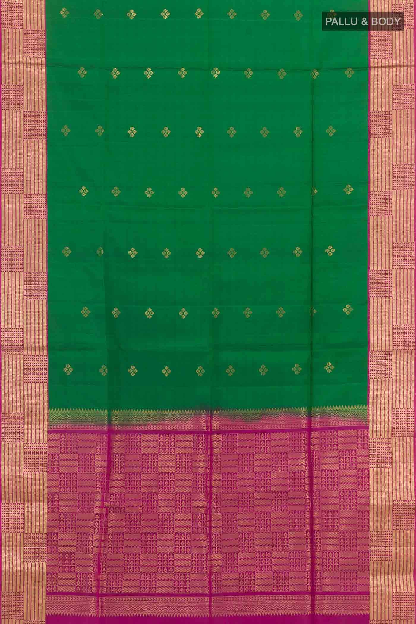 Green Soft Silk Saree
