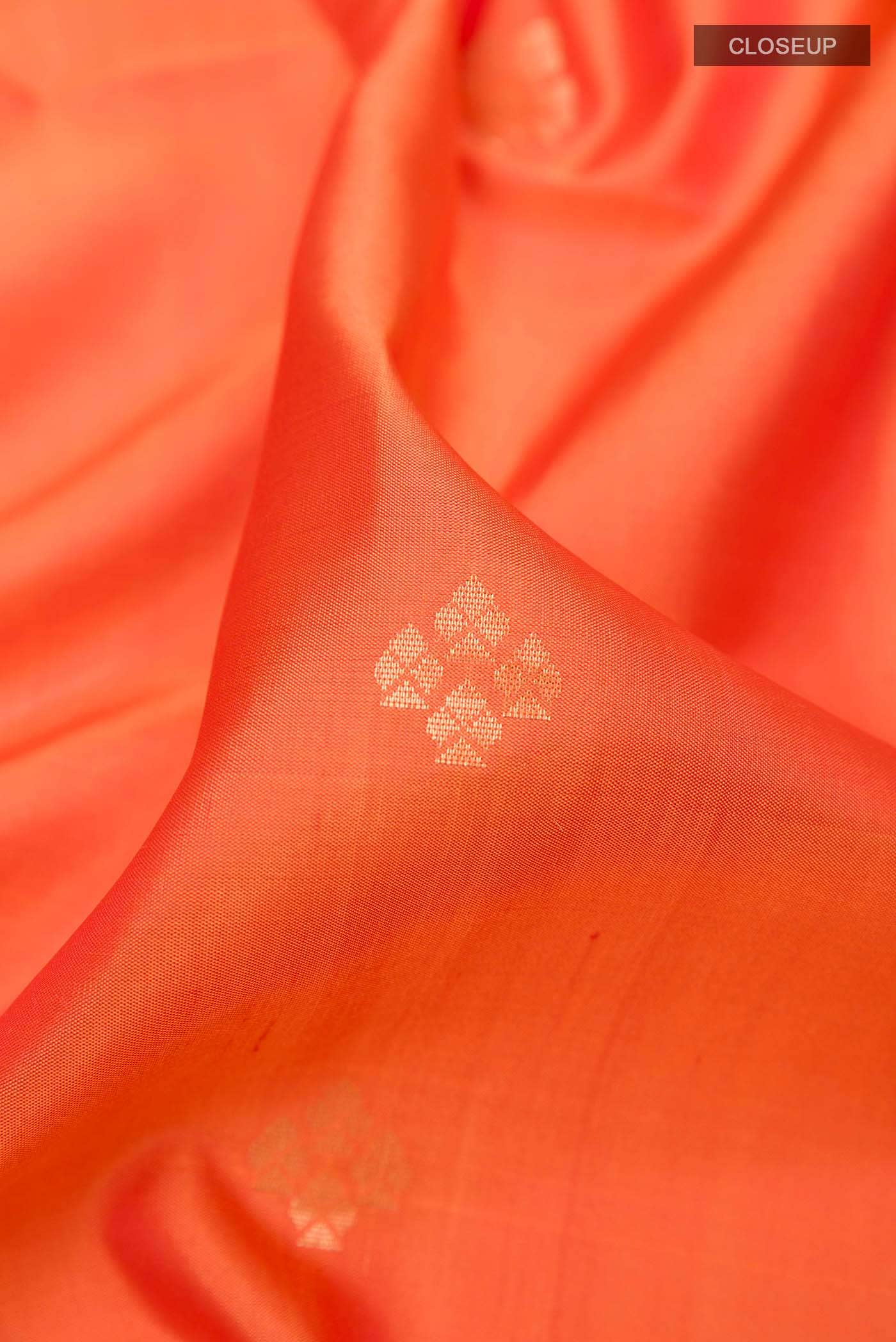 Orange Soft Silk Saree