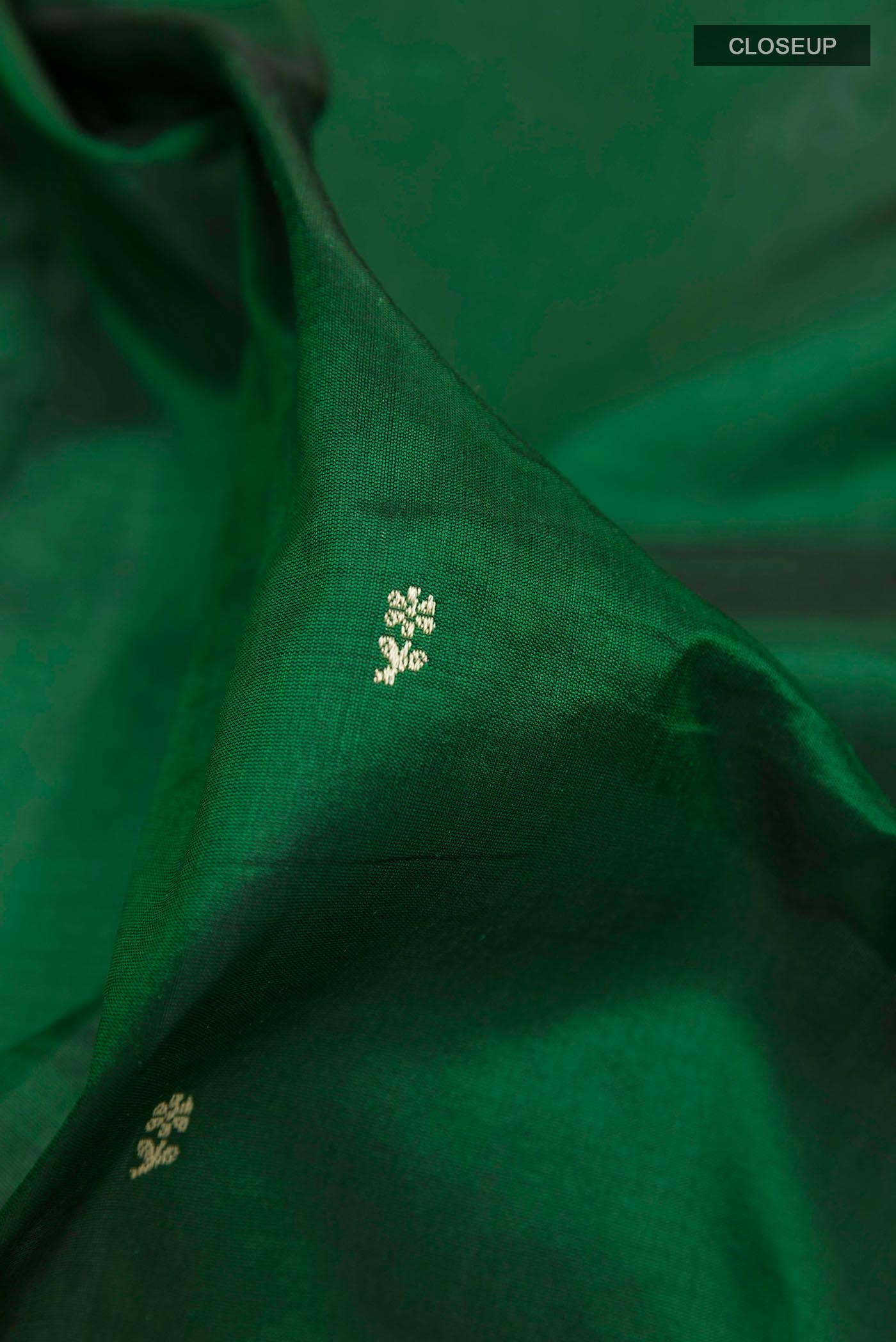 Green Banarasi Silk Saree