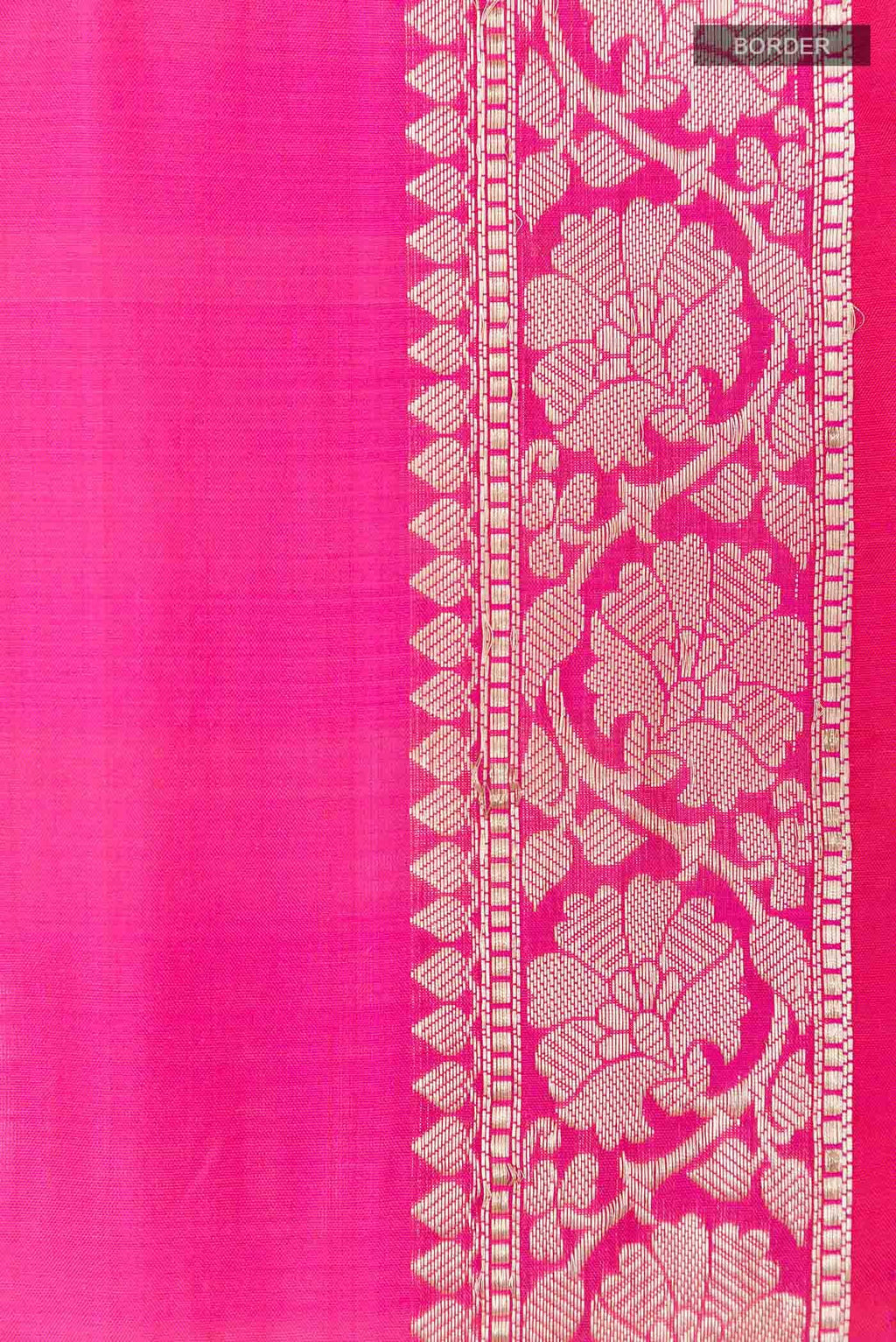 Pink Banarasi Katan Silk Saree