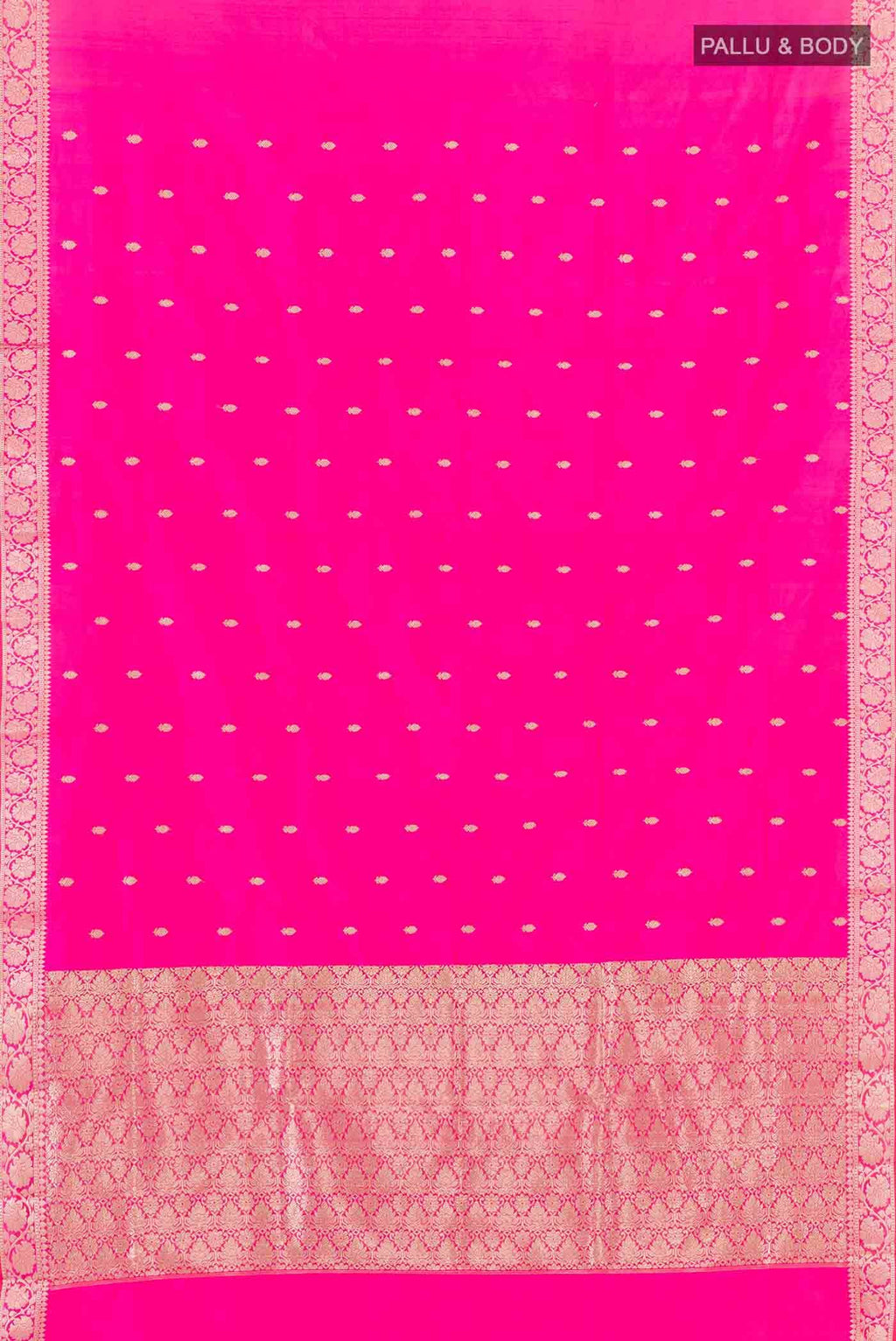 Pink Banarasi Katan Silk Saree
