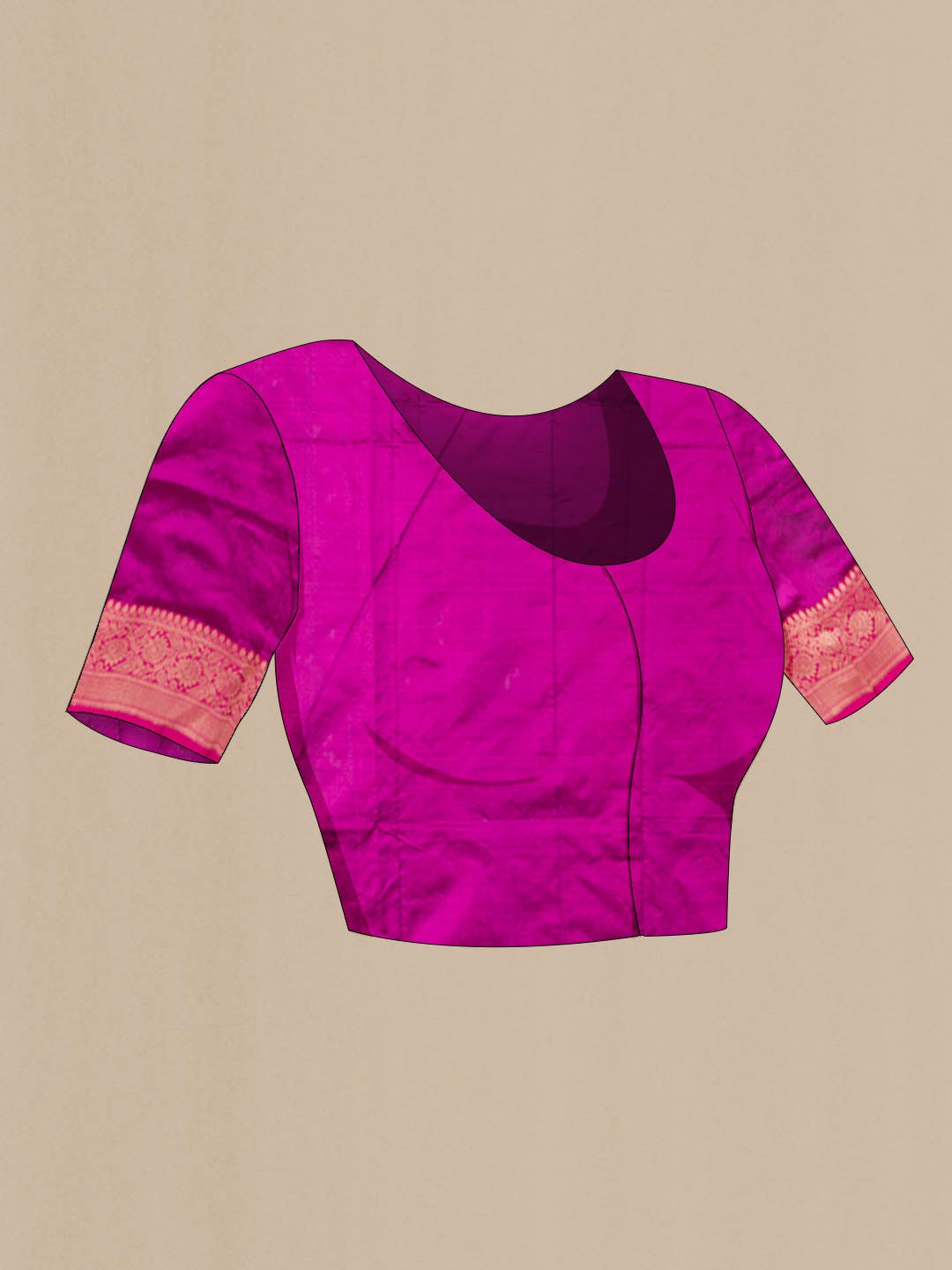 Blue Banarasi Katan Silk Saree