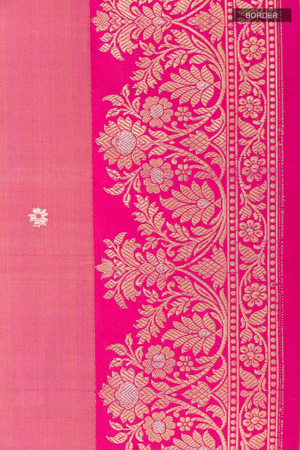Pink Banarasi Katan Silk Saree