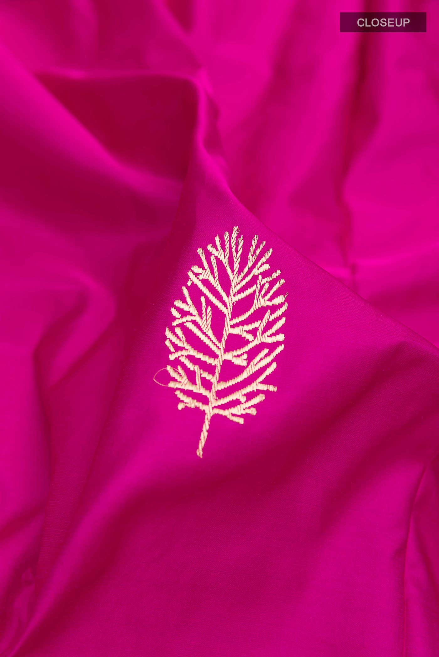 Pink Banarasi Katan Silk Saree