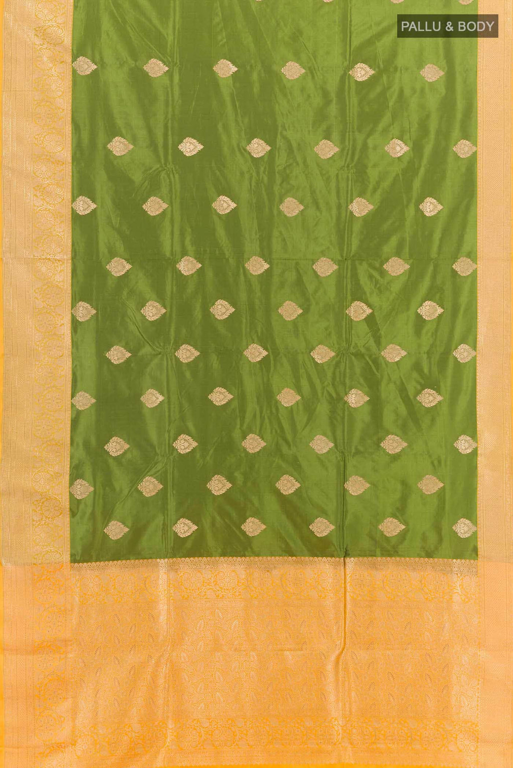 Green Banarasi Silk Saree