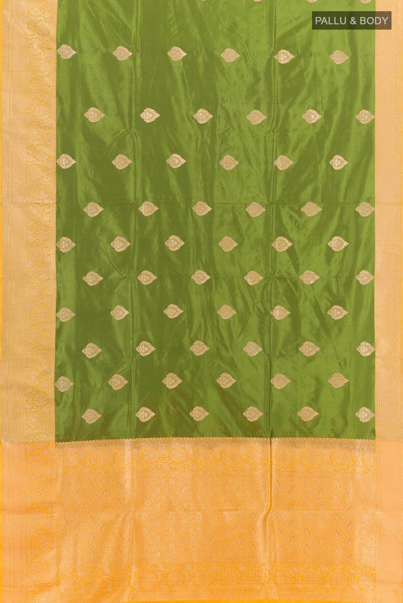 Green Banarasi Silk Saree