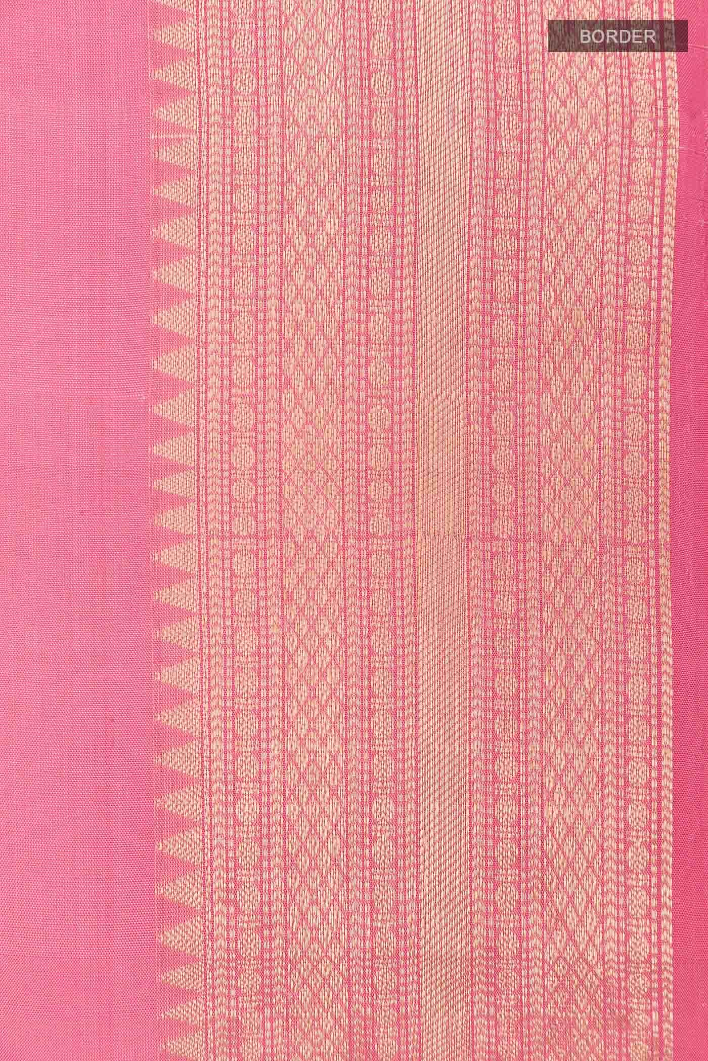 Pink Soft Silk Saree